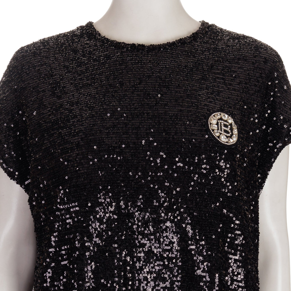 Balmain Short Sleeve Top - BALMAIN - MISHMASH