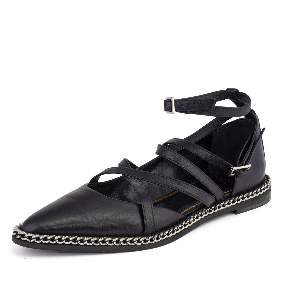 Chain-Trimmed Laced - LANVIN - MISHMASH
