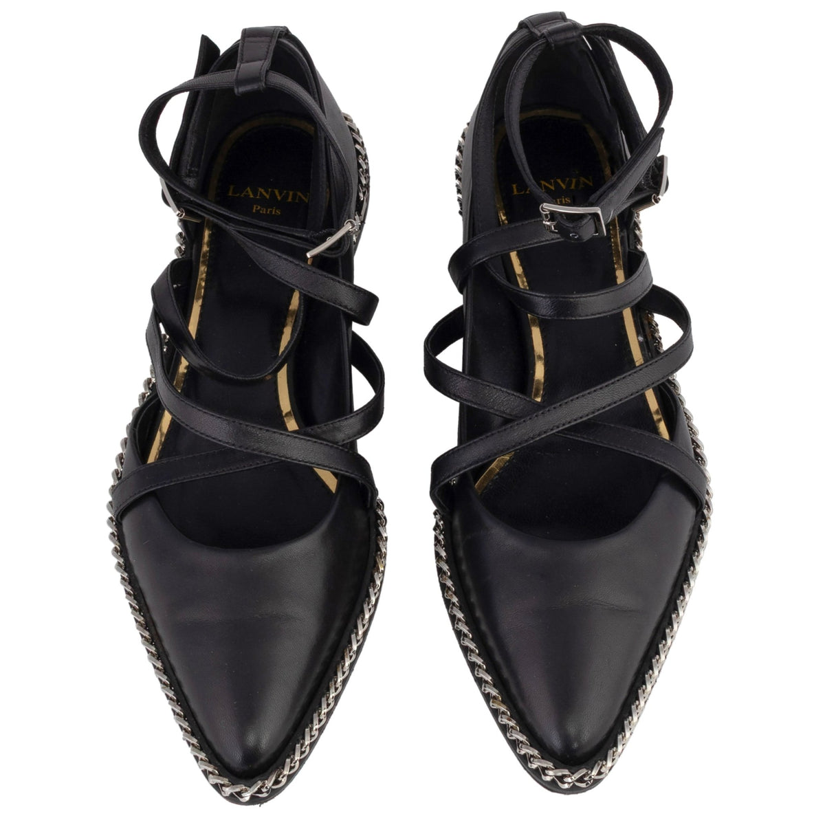 Chain-Trimmed Laced - LANVIN - MISHMASH