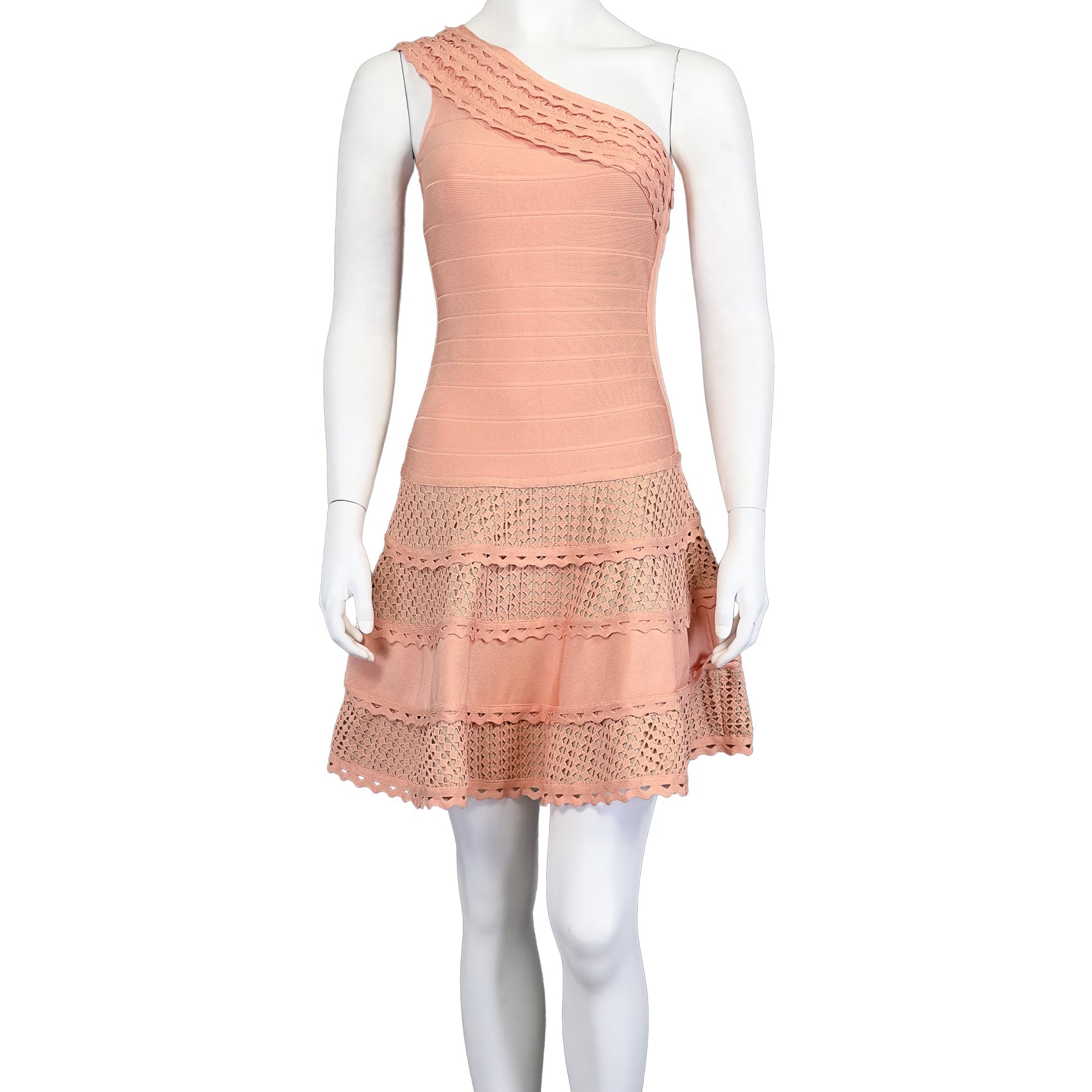 Coral Lattice - FOREVER UNIQUE Dress - MISHMASH