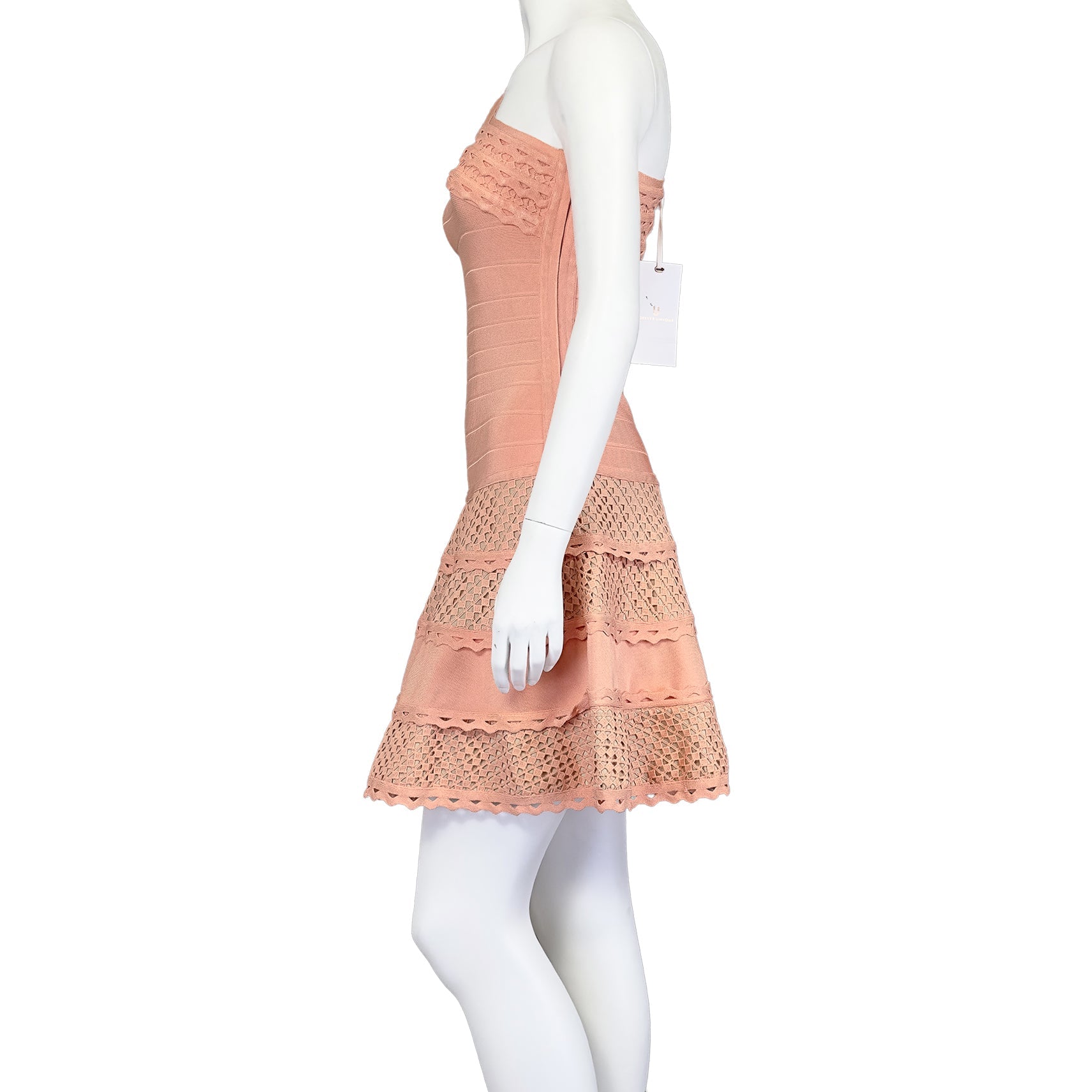 Coral Lattice - FOREVER UNIQUE Dress - MISHMASH