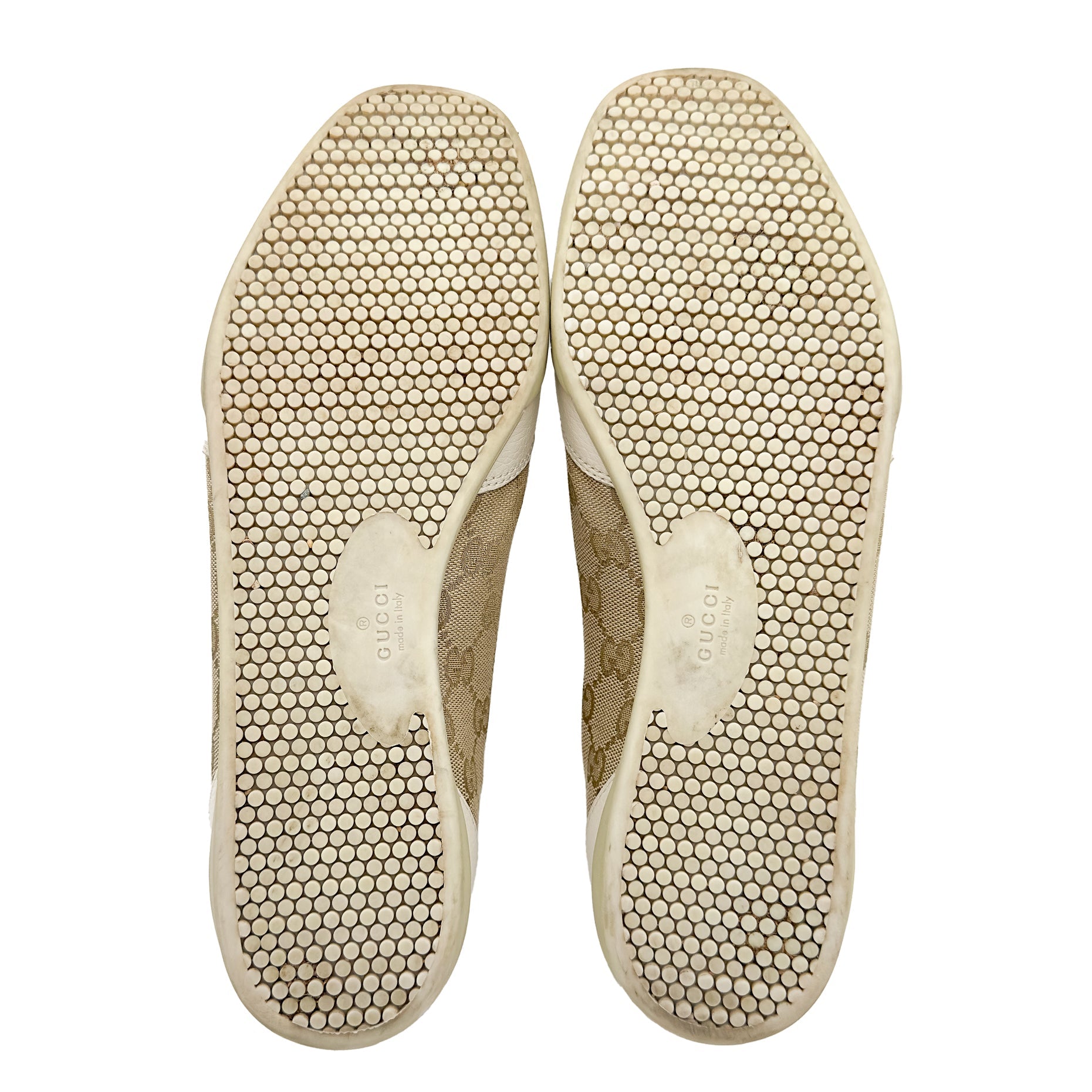 Cream & Brown Patterned - GUCCI - MISHMASH
