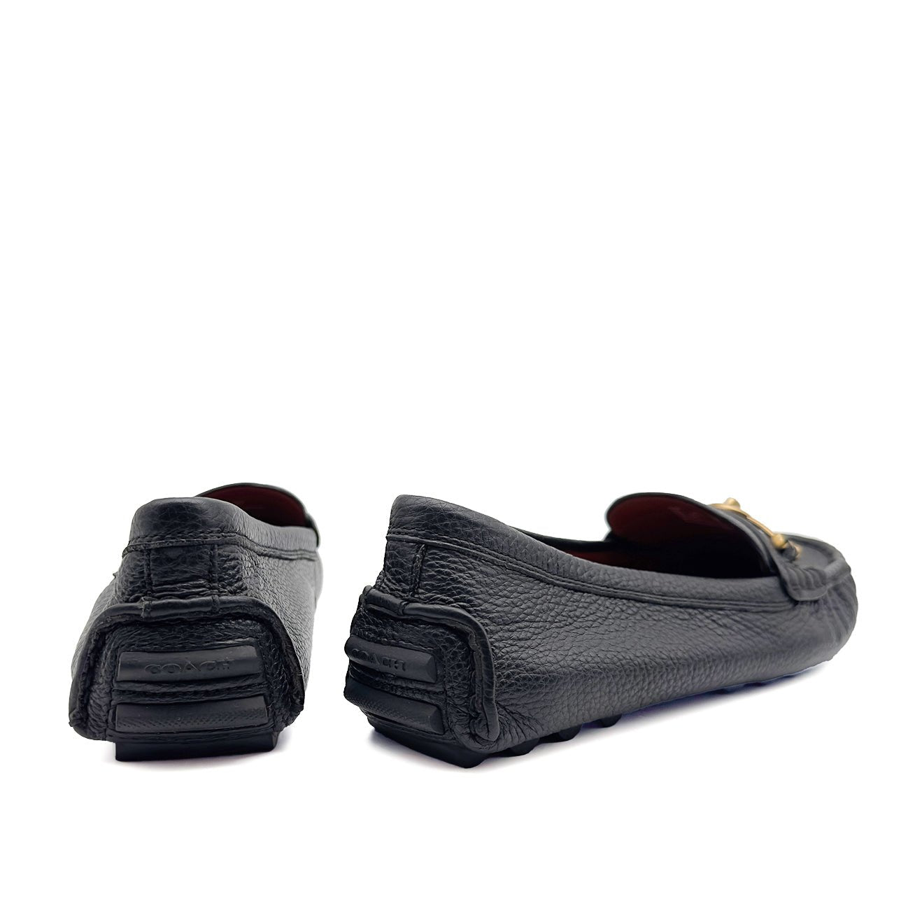 Crosby Driver Turnlock Loafers - COACH - MISHMASH