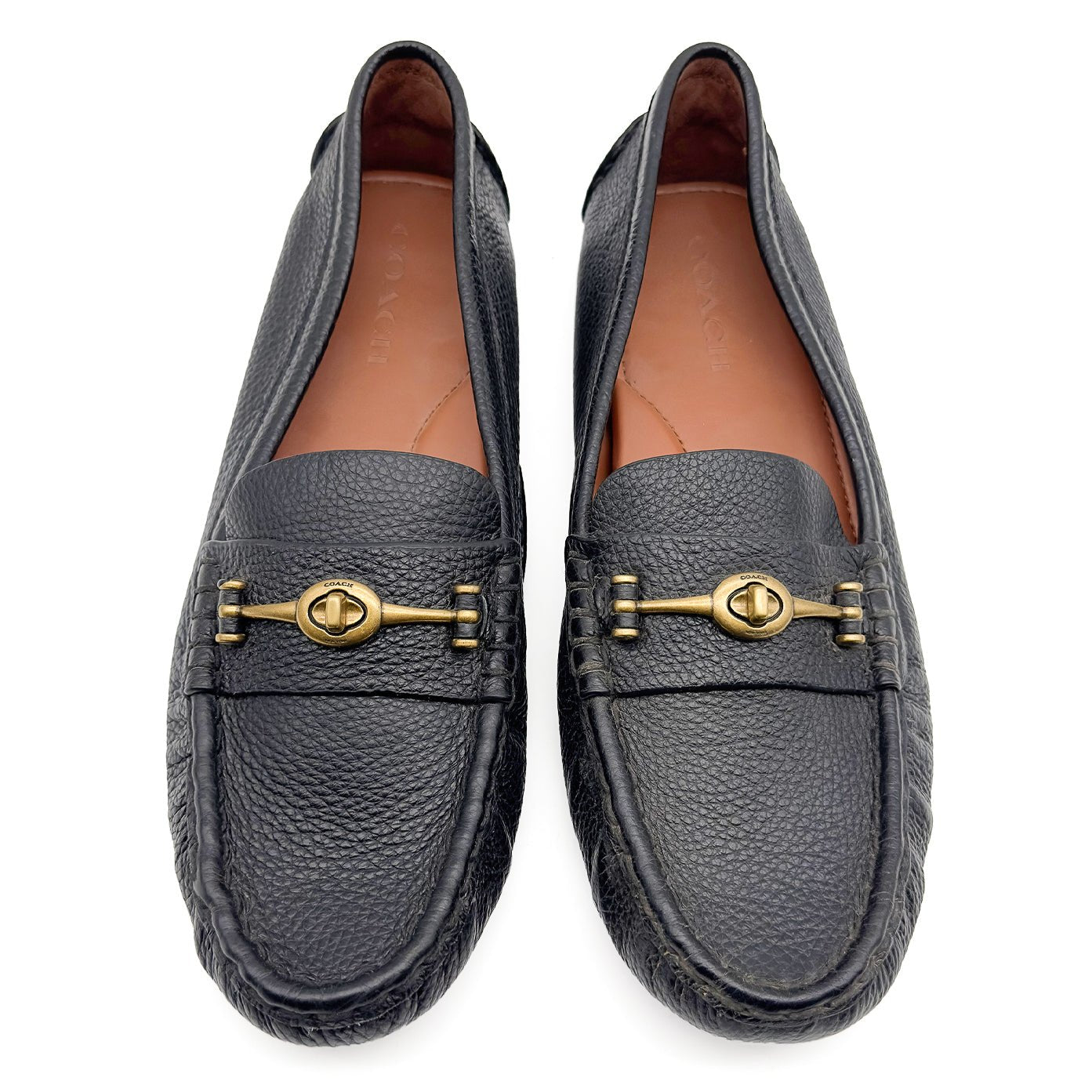 Crosby Driver Turnlock Loafers - COACH - MISHMASH