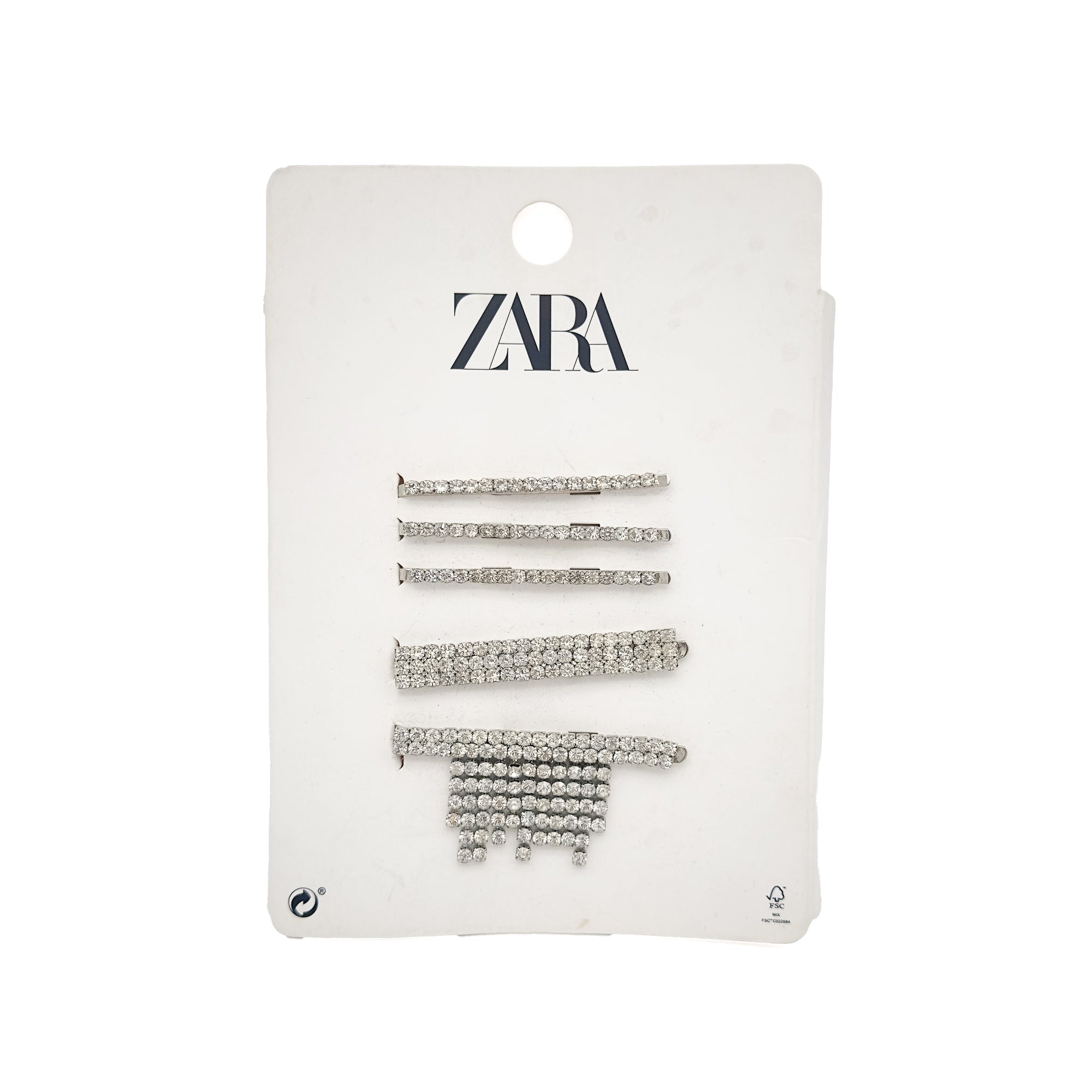 Diamante Hair Pins - Zara - MISHMASH