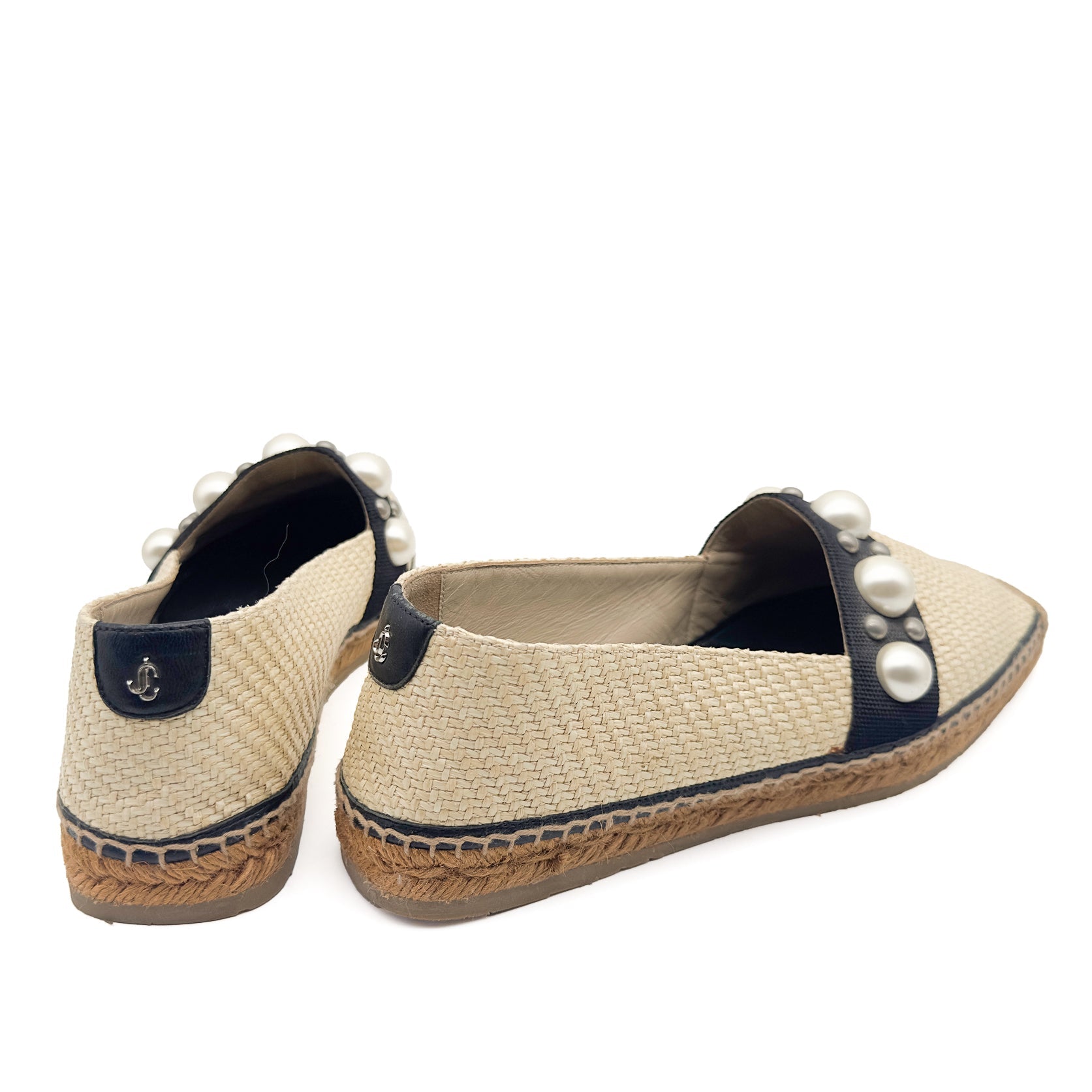 Dru Pearl Espadrilles - JIMMY CHOO - MISHMASH
