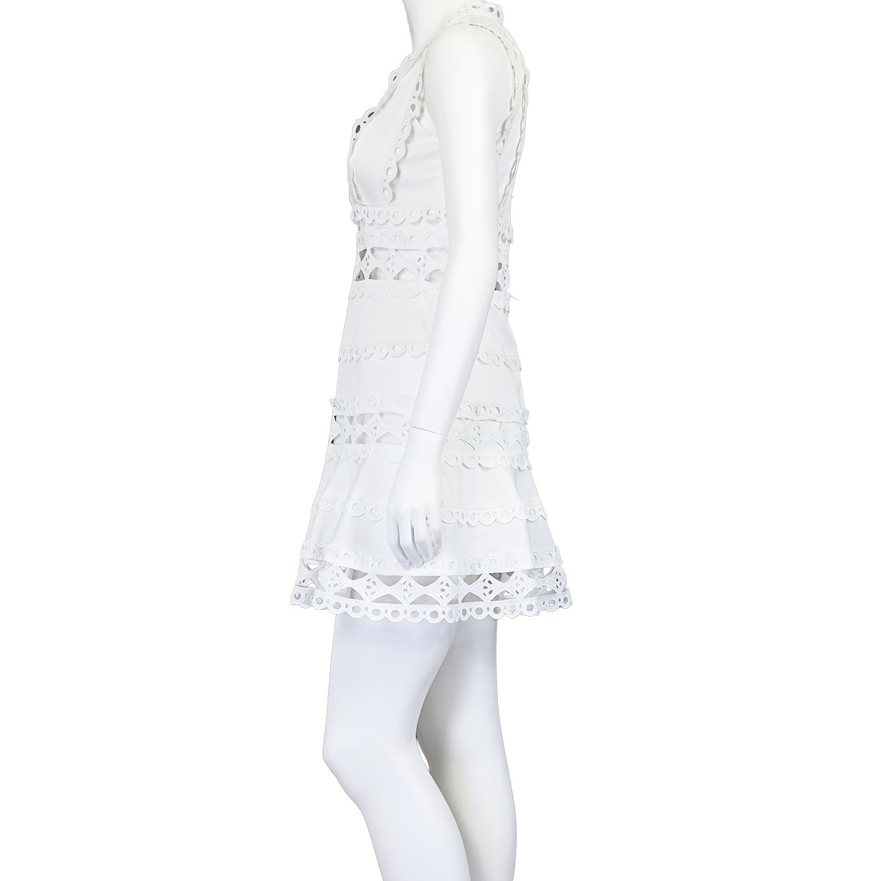Ethereal Eyelet - ZINI Dress - MISHMASH
