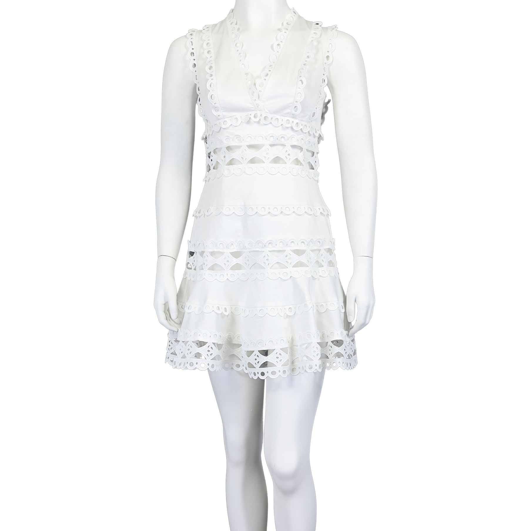 Ethereal Eyelet - ZINI Dress - MISHMASH