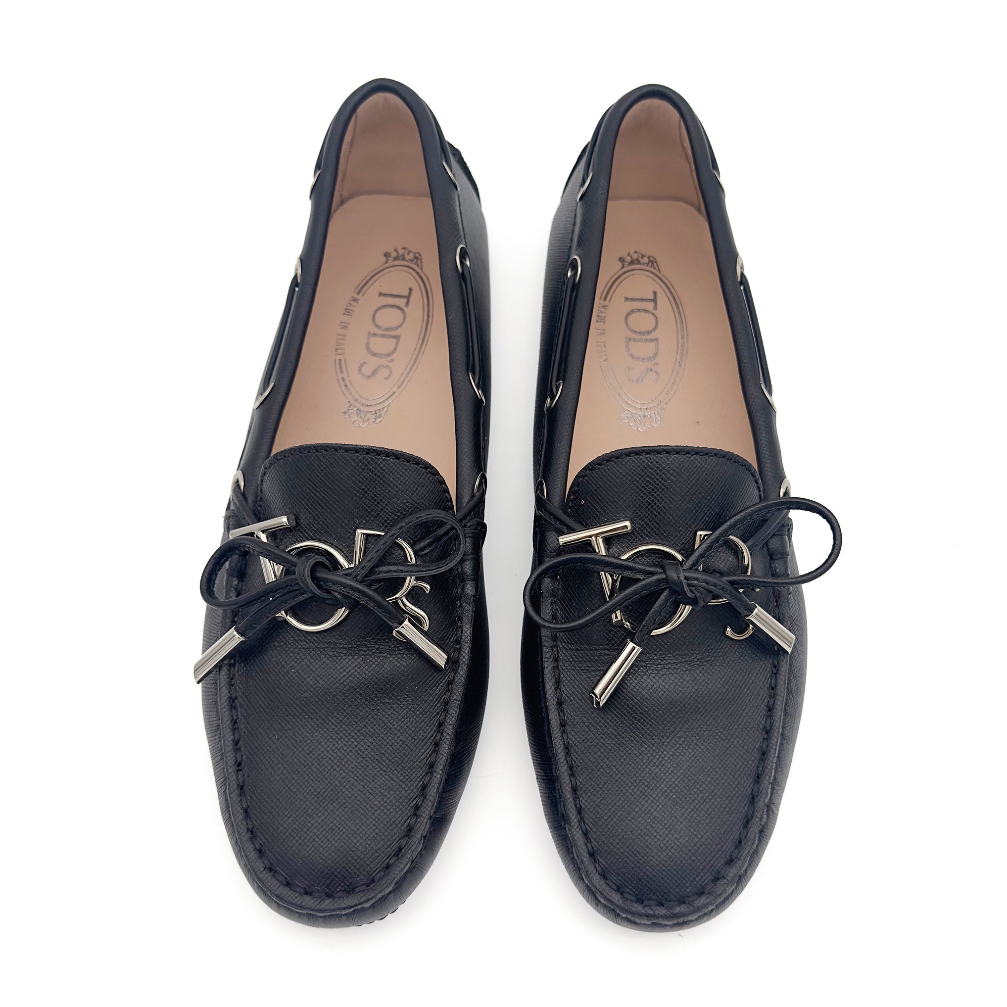Gommino Leather Flats - TOD'S - MISHMASH