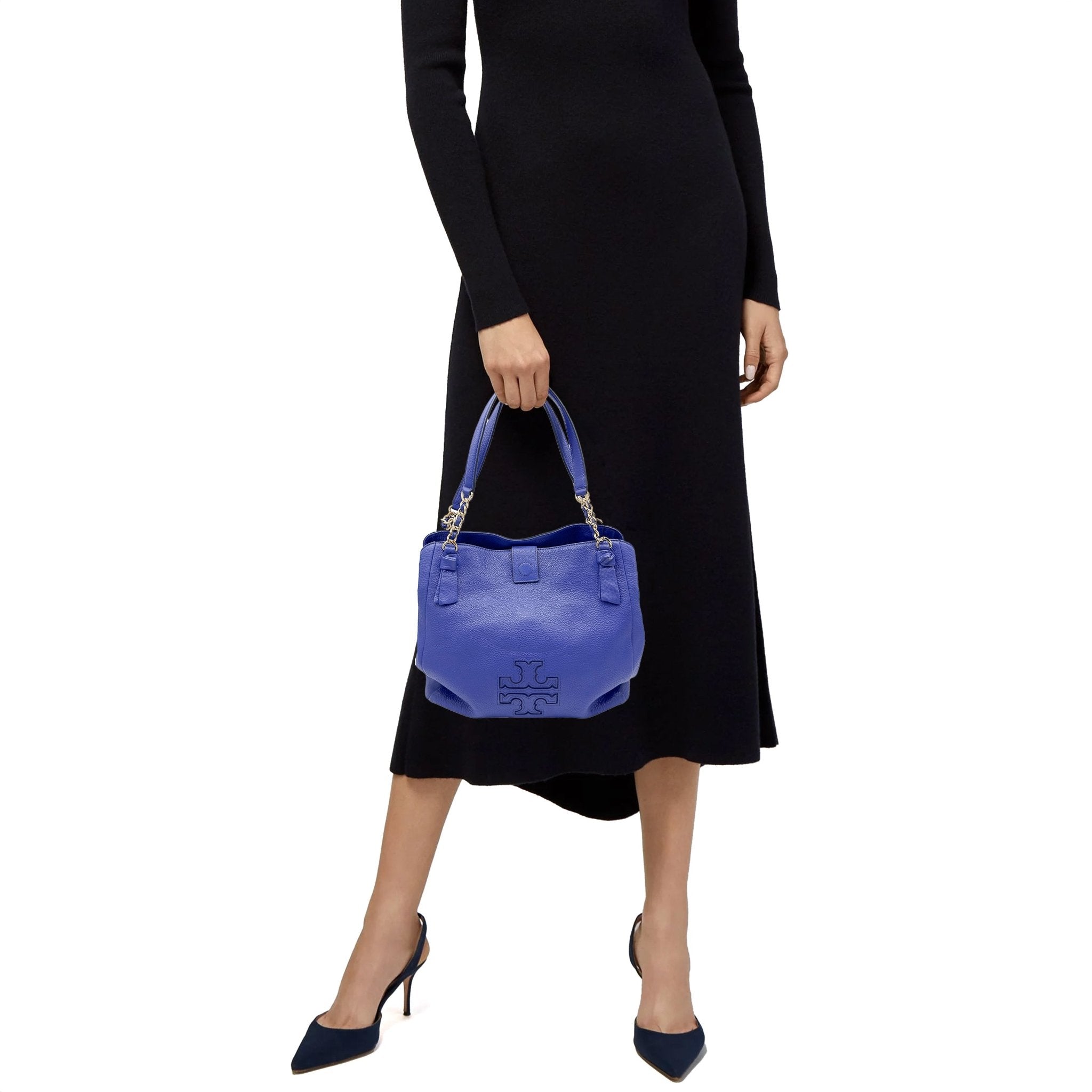 Harper Knotted Shoulder Bag - Tory Burch - MISHMASH