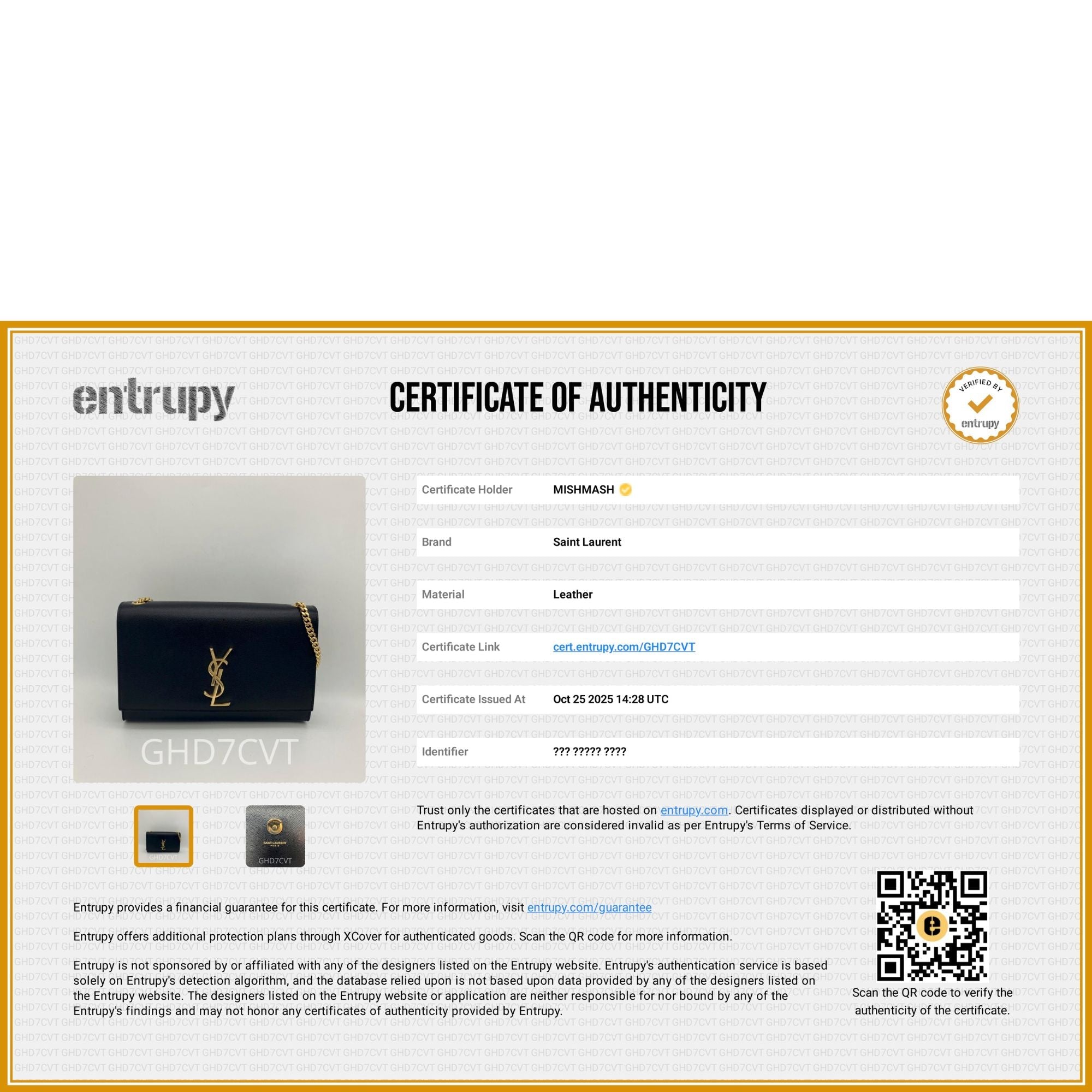 Kate Small In Grain De Poudre Embossed Leather - Saint Laurent - MISHMASH