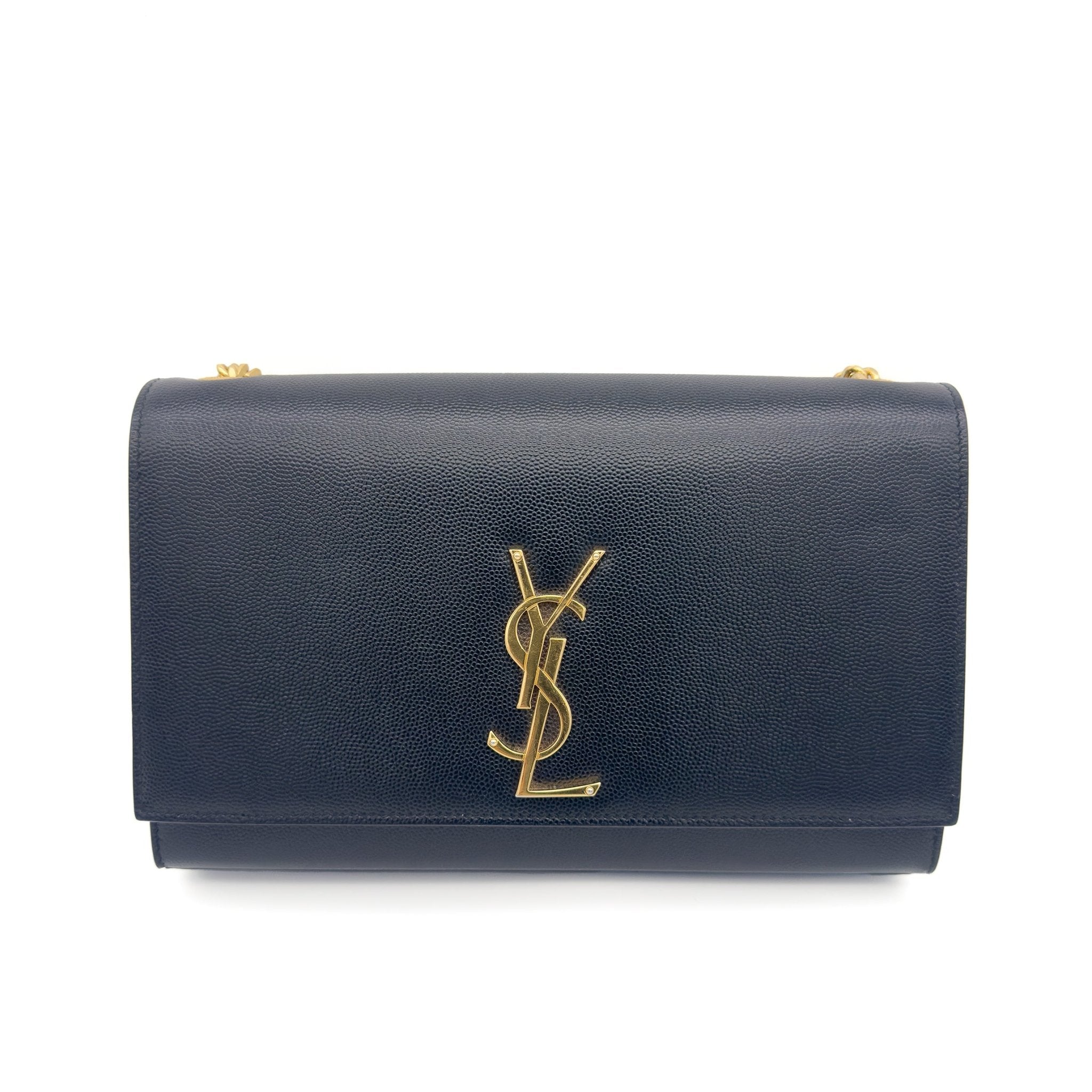 Kate Small In Grain De Poudre Embossed Leather - Saint Laurent - MISHMASH