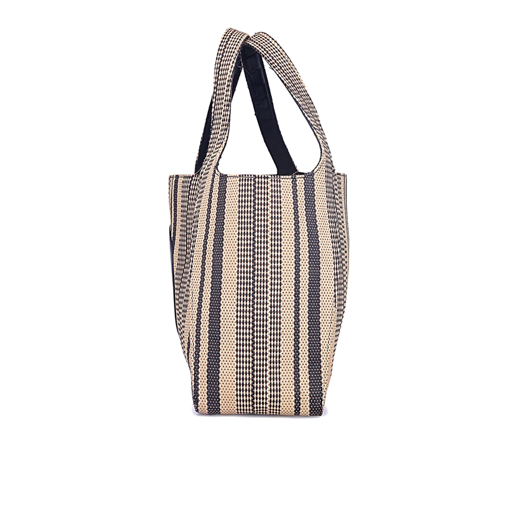 Logo Stripe Tote Bag - STELLA MCCARTNEY - MISHMASH