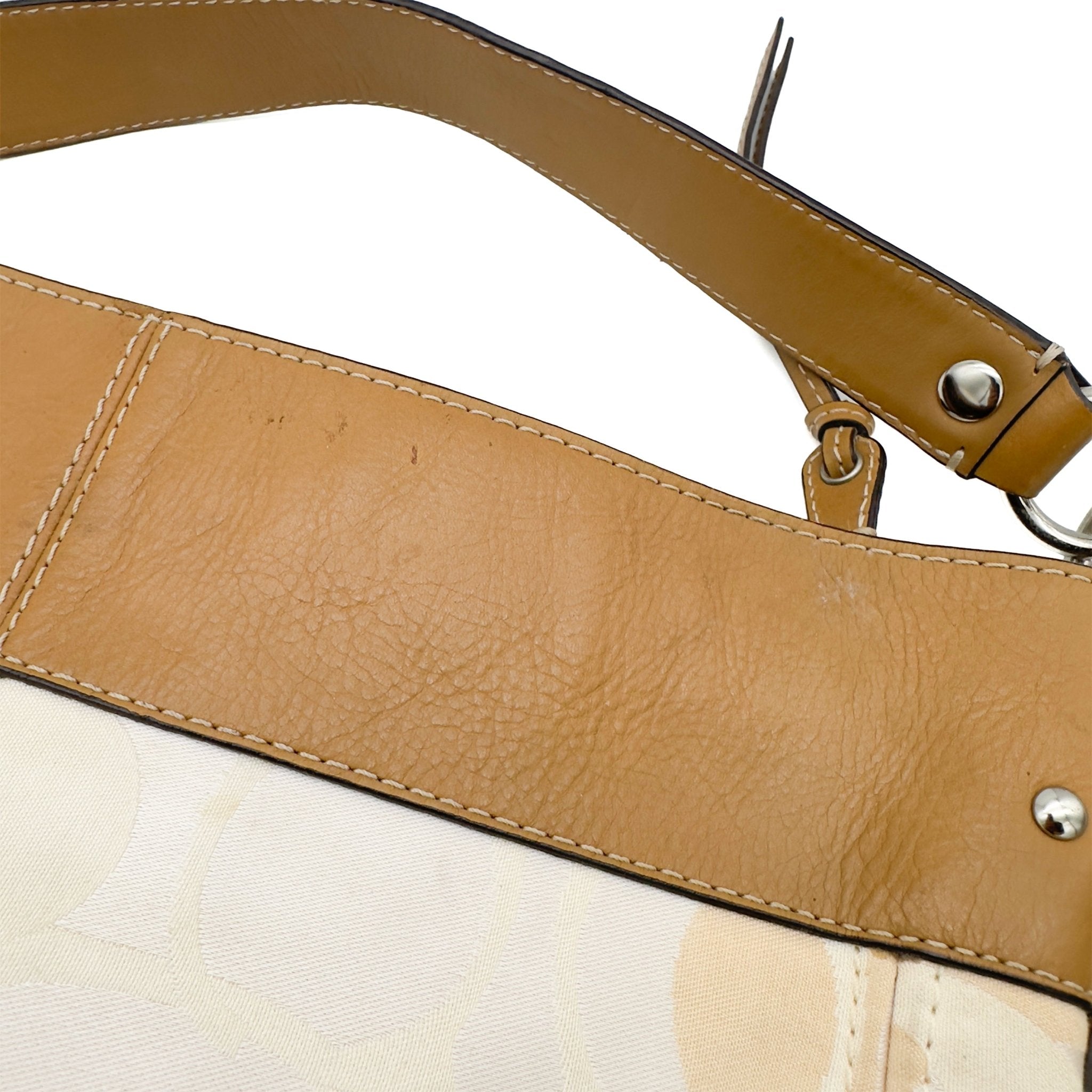 Monogrammed Shoulder Bag - COACH - MISHMASH