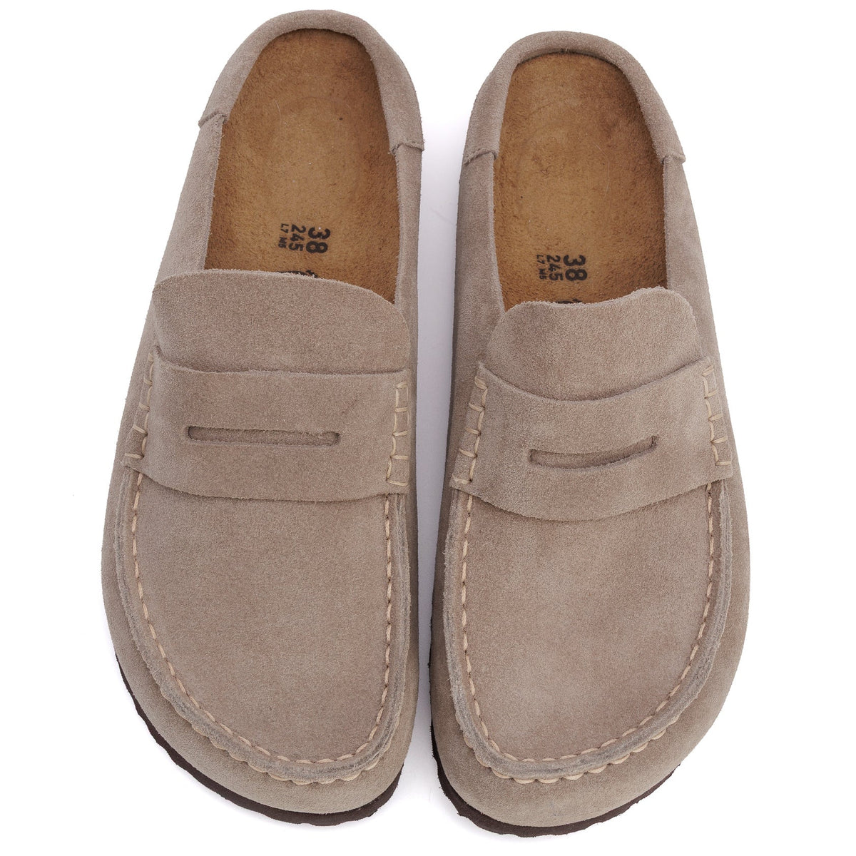 Naples Wrapped Suede Clog - BIRKENSTOCK - MISHMASH