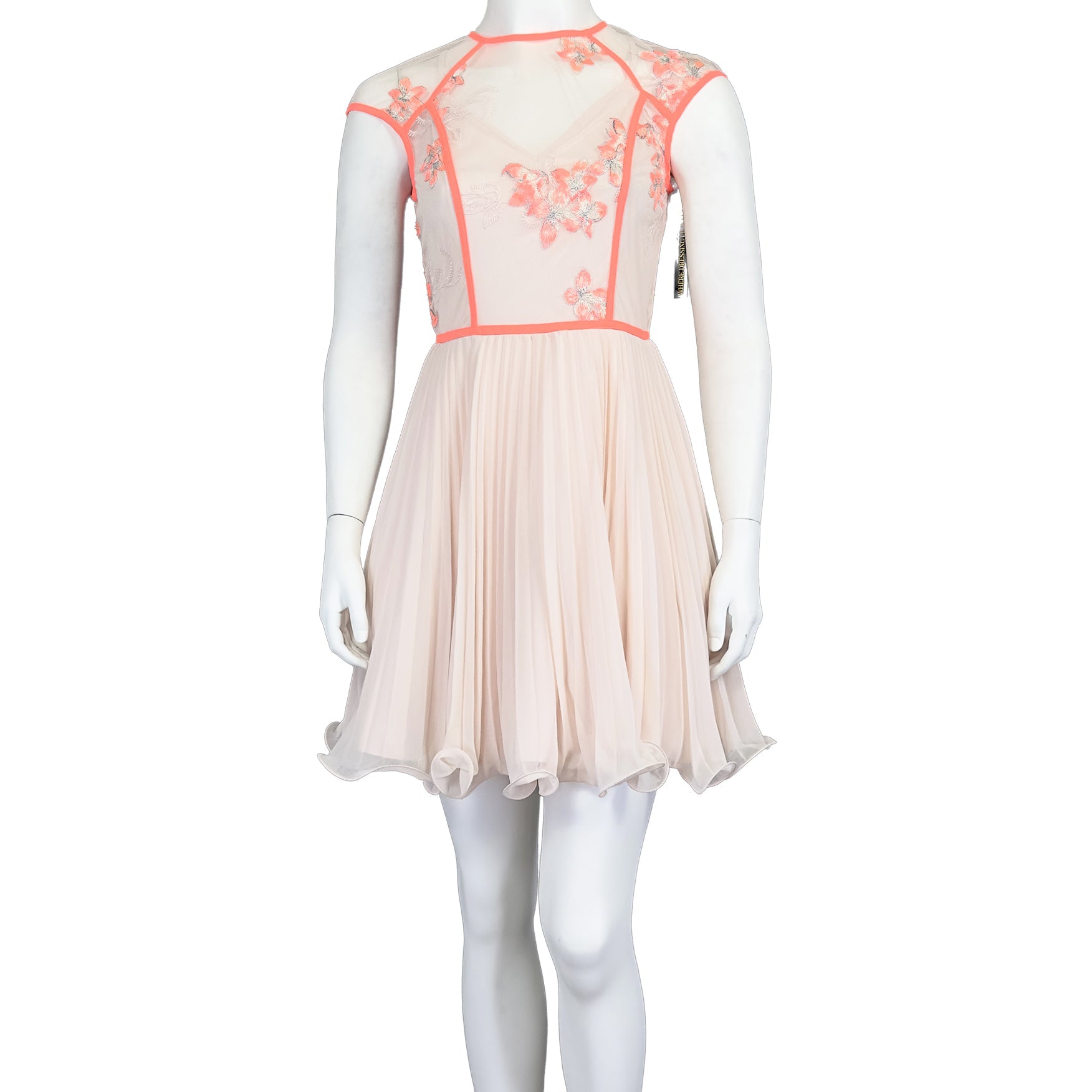 Neon Petal Glow - coast Dress - MISHMASH