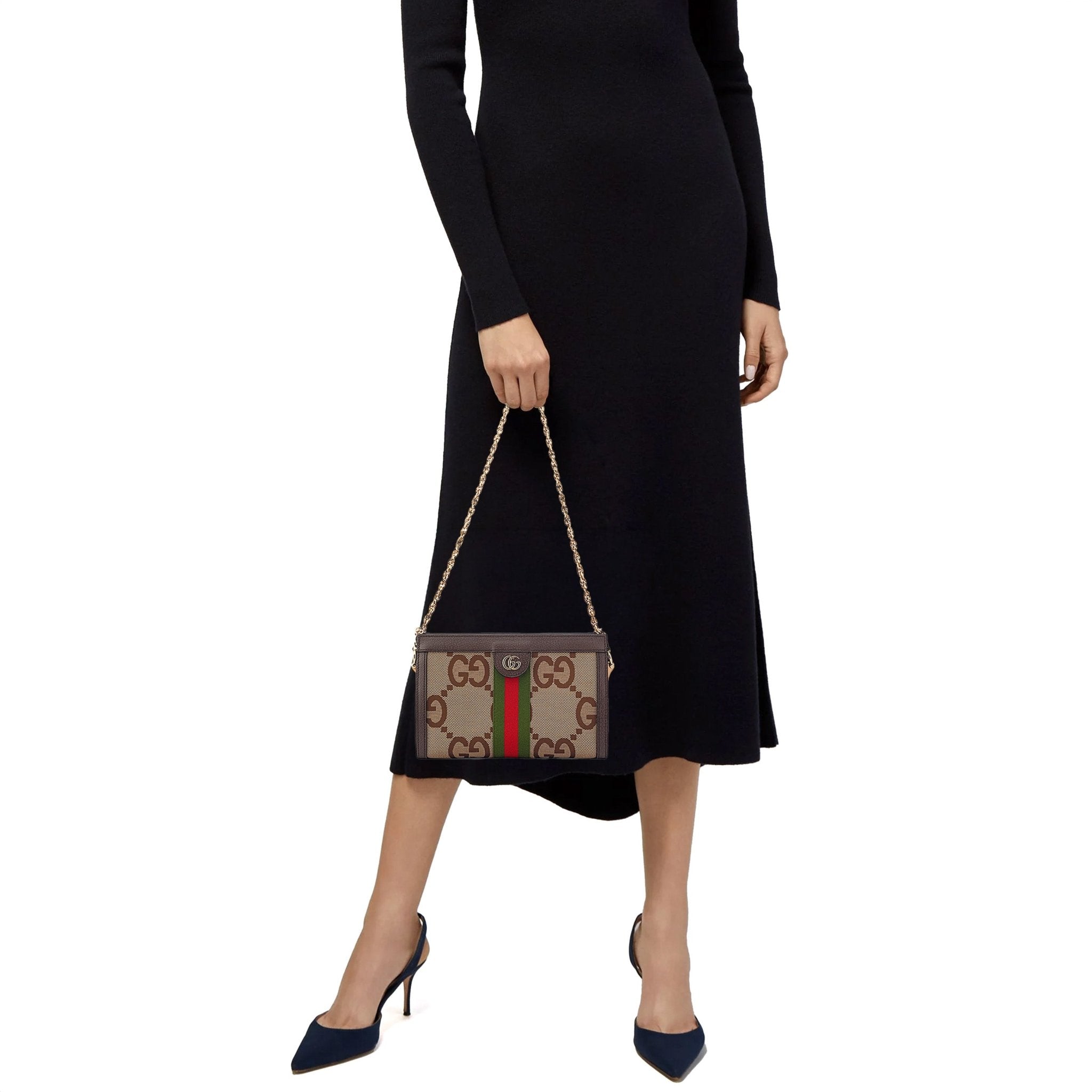 Ophidia Chain Jumbo GG - GUCCI - MISHMASH