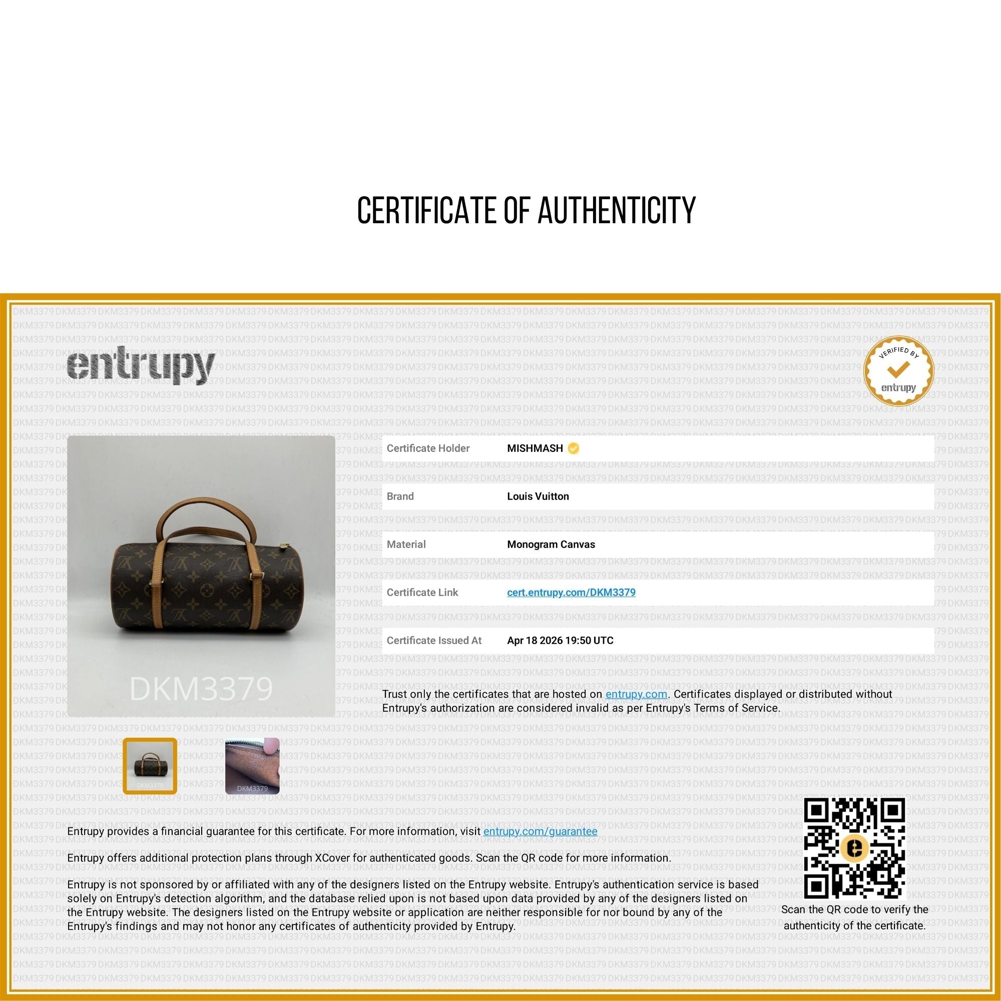 Papillon 26 Monogram Canvas - GUCCI - MISHMASH