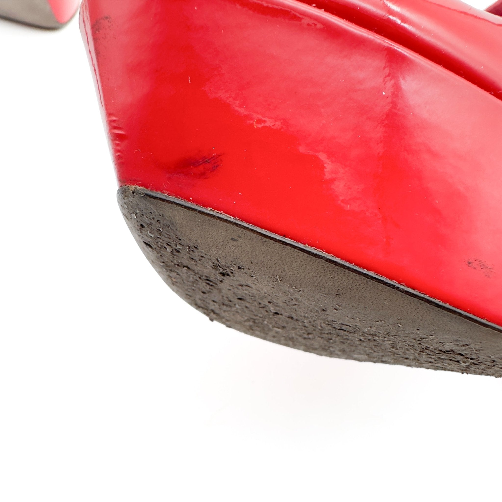 Patent Leather Pumps - SERGIO ROSSI - MISHMASH