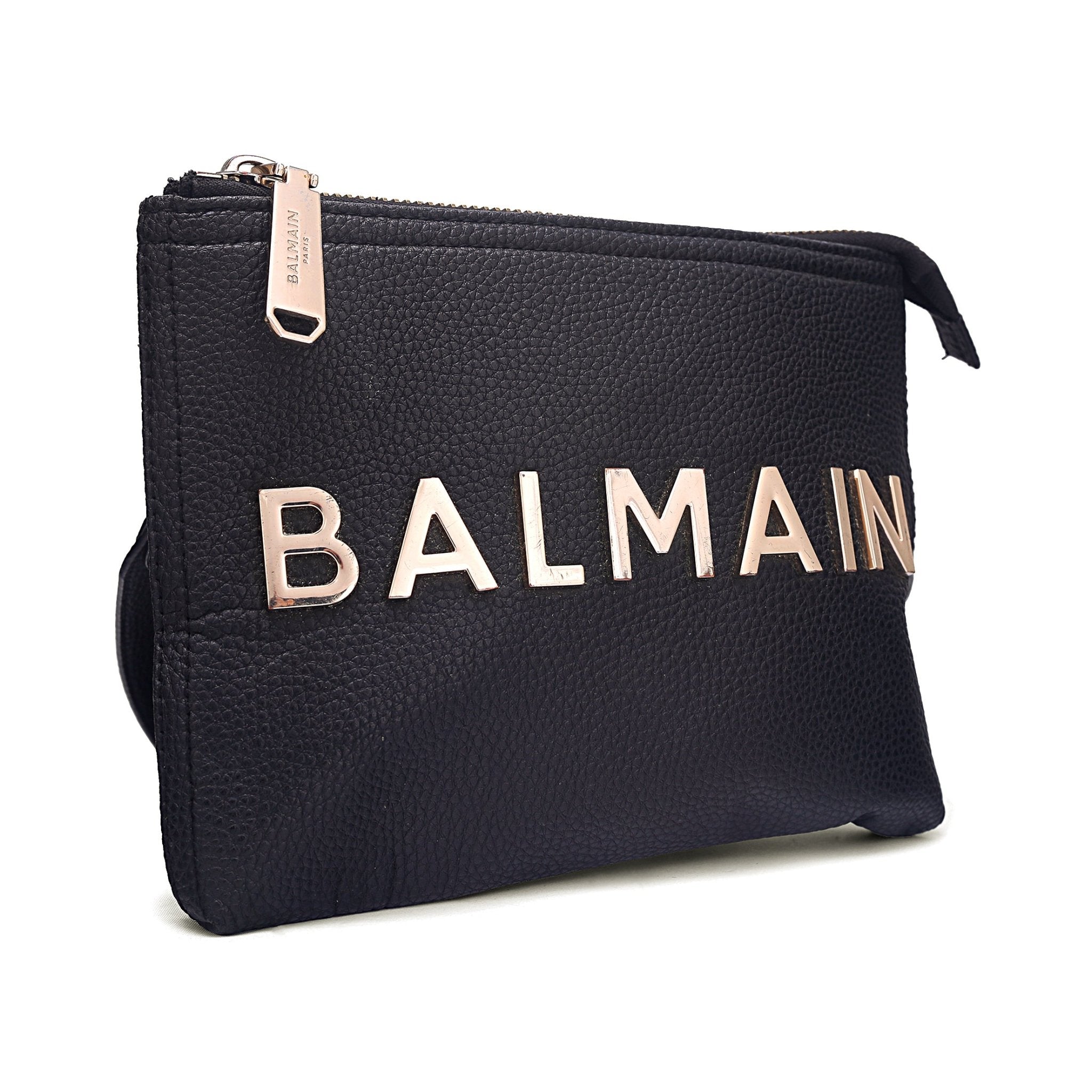 Pebbled Leather - BALMAIN - MISHMASH