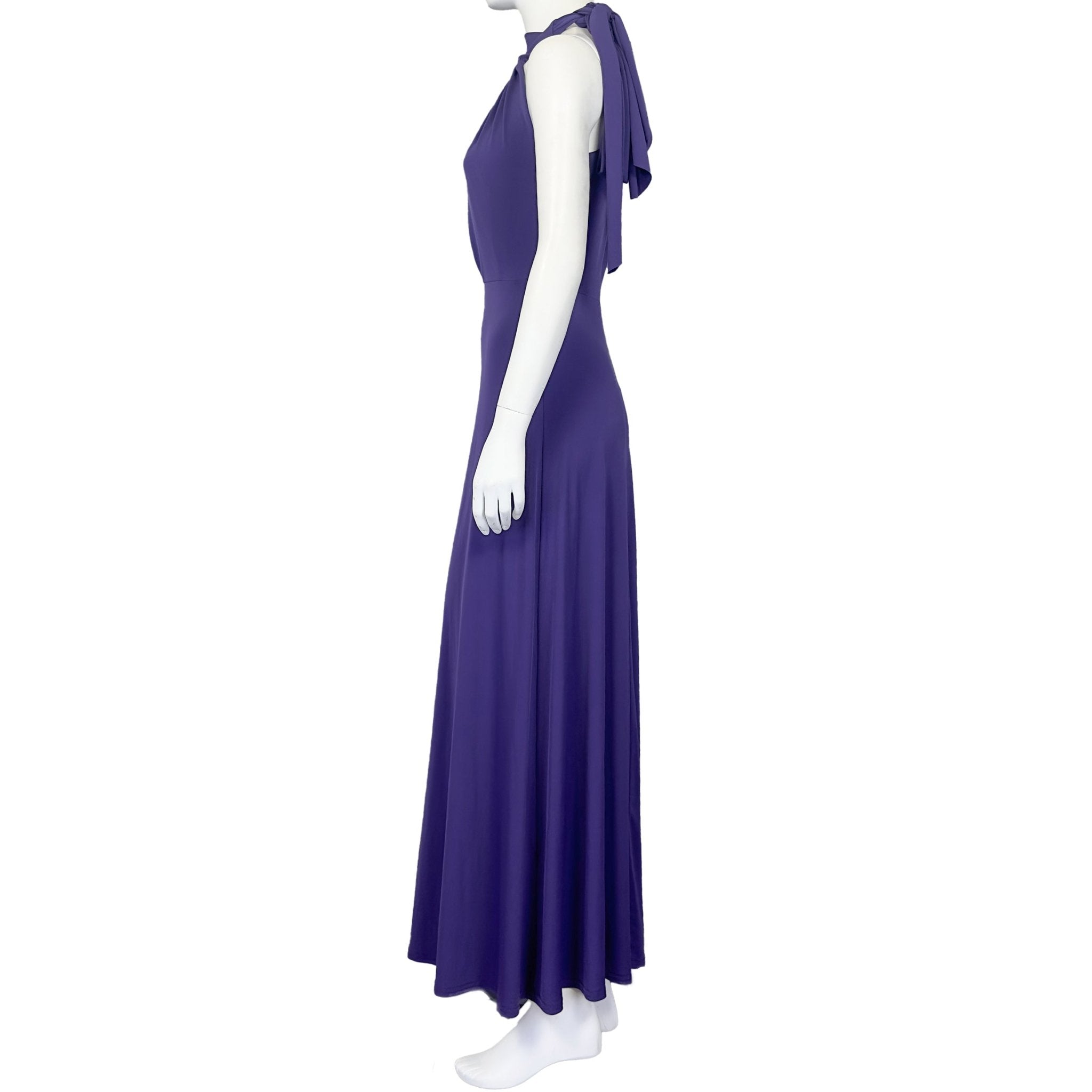 Plum Twilight - Zack Dress - MISHMASH