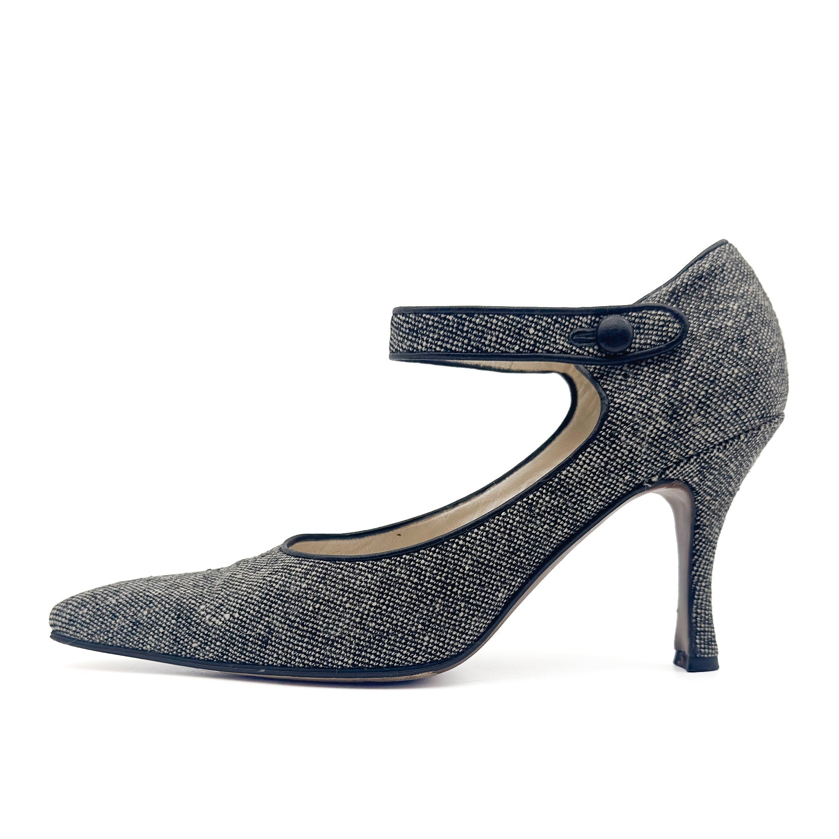 Pointed Toe Ankle Strap - CHRISTIAN DIOR - MISHMASH