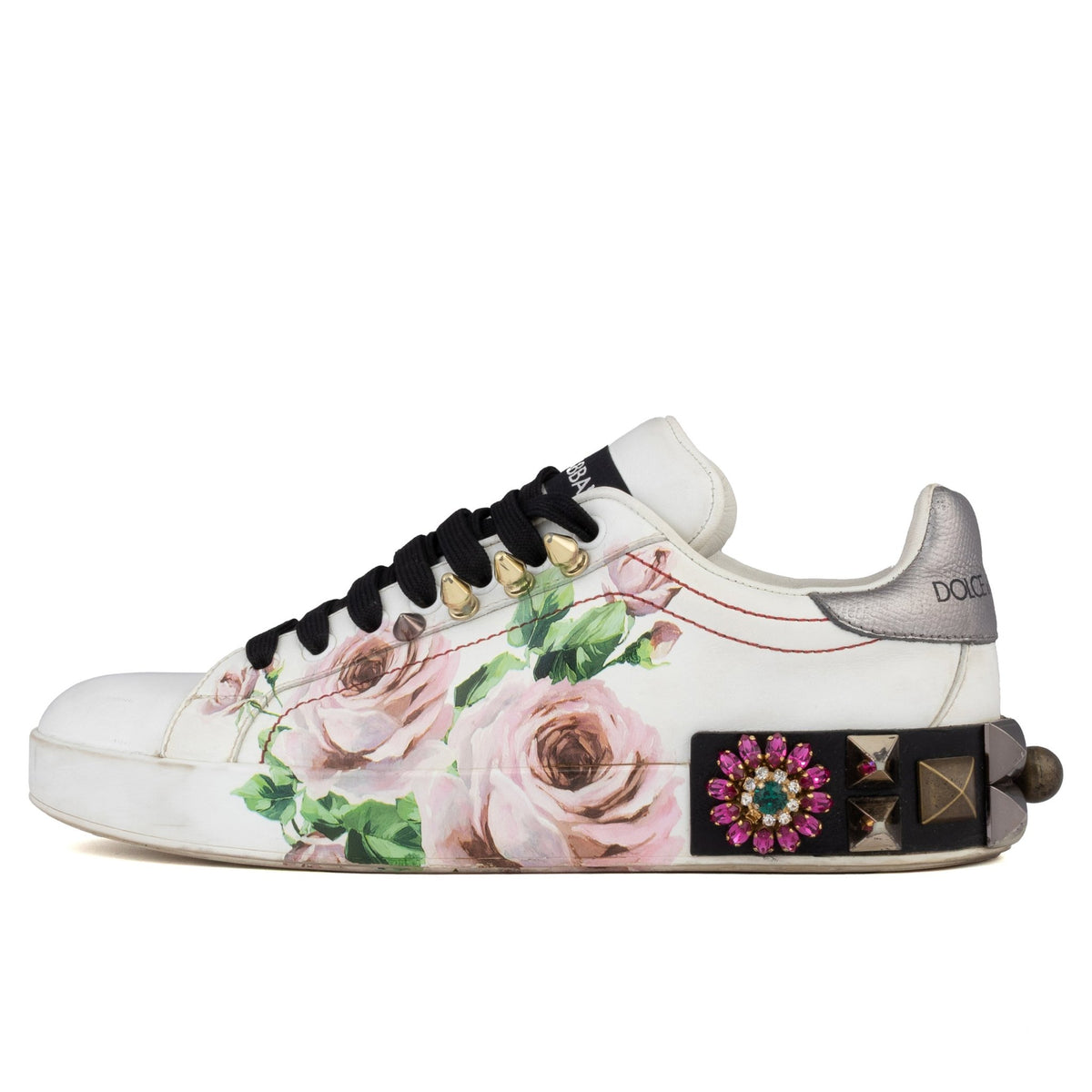Portofino Rose Print - DOLCE&GABBANA - MISHMASH