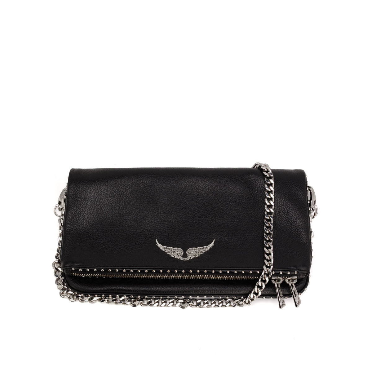 Rock Grained Leather Studs - ZADIG & VOLTAIRE - MISHMASH