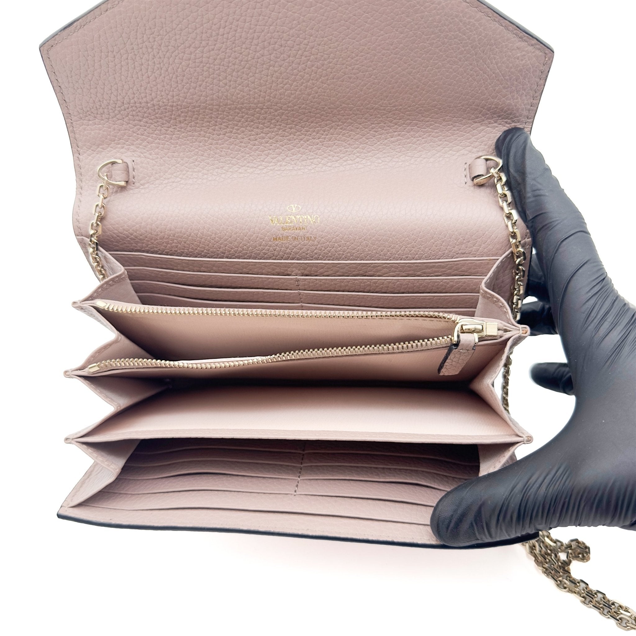 Rockstud Pebbled-Leather - VALENTINO - MISHMASH