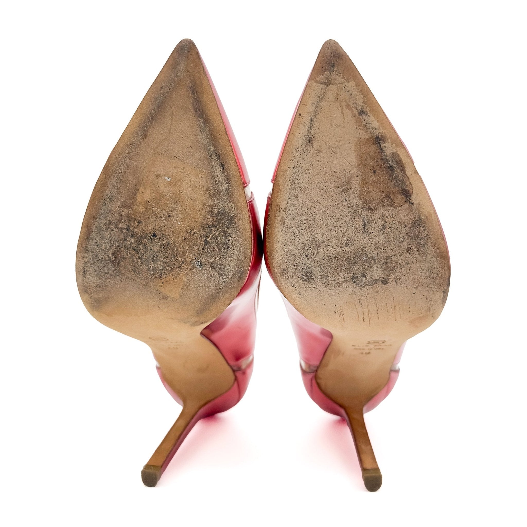 Rose Metallic Pumps - ELIE SAAB - MISHMASH