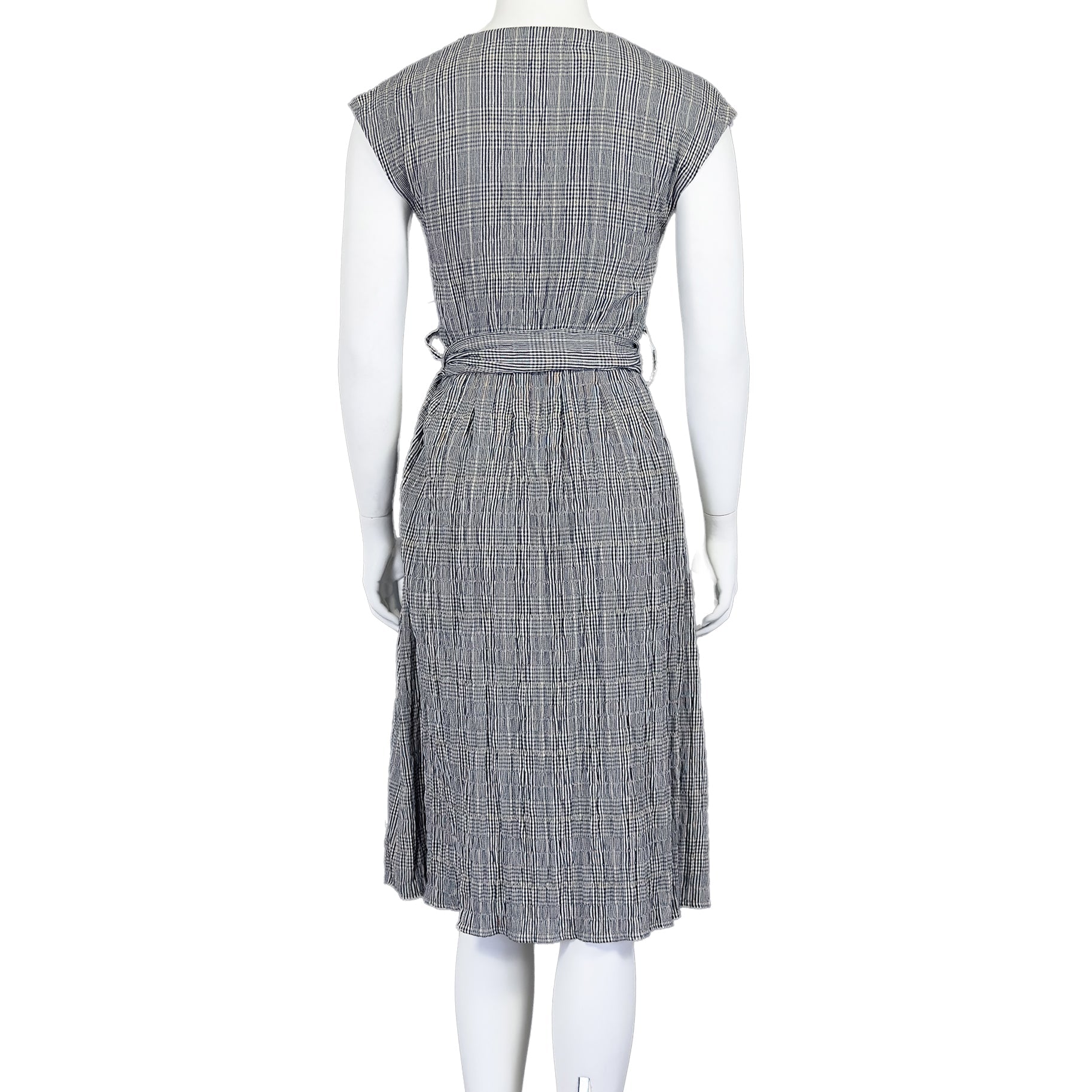 Rustic Grid - Mango Dress - MISHMASH