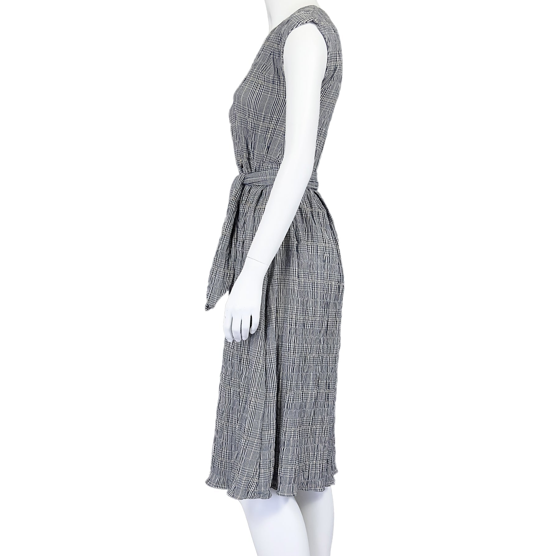 Rustic Grid - Mango Dress - MISHMASH