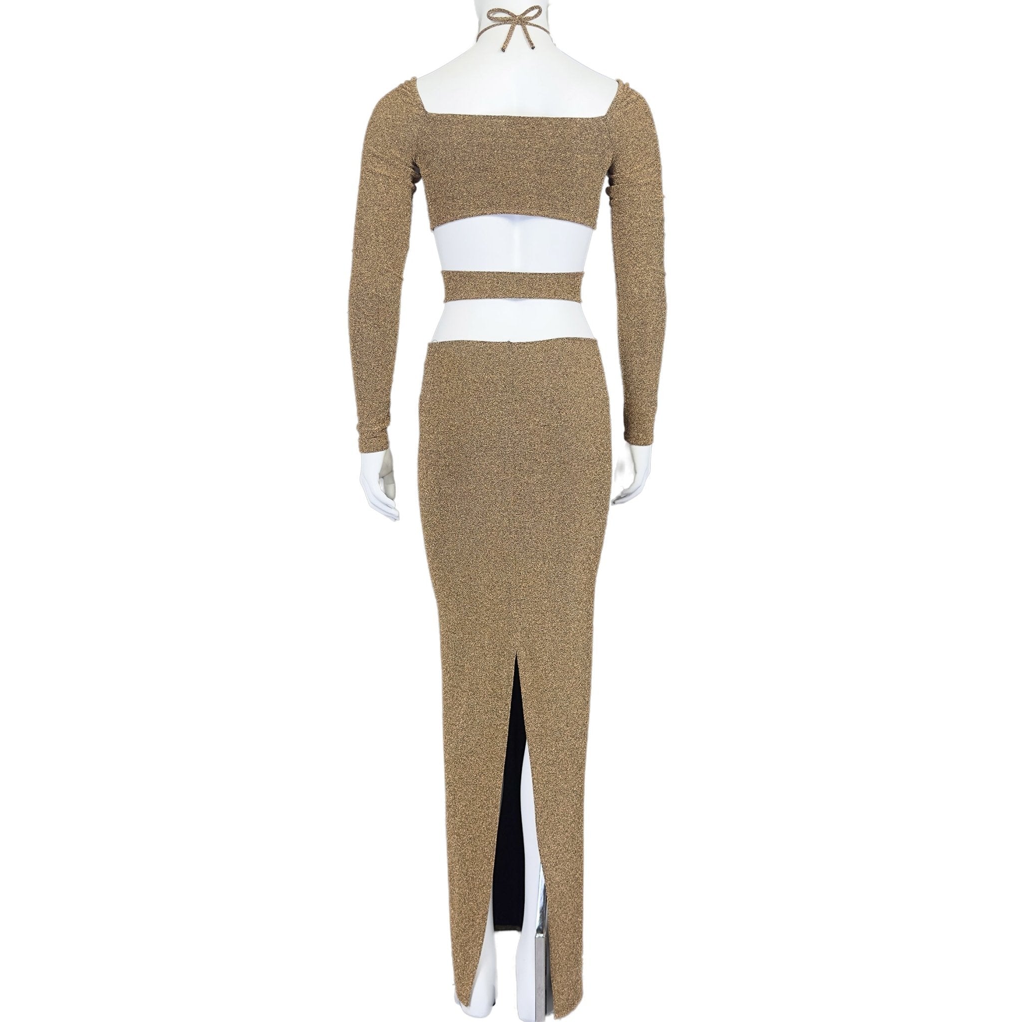 Glaring Sahara - Michael Costello X Revolve Dress - MISHMASH