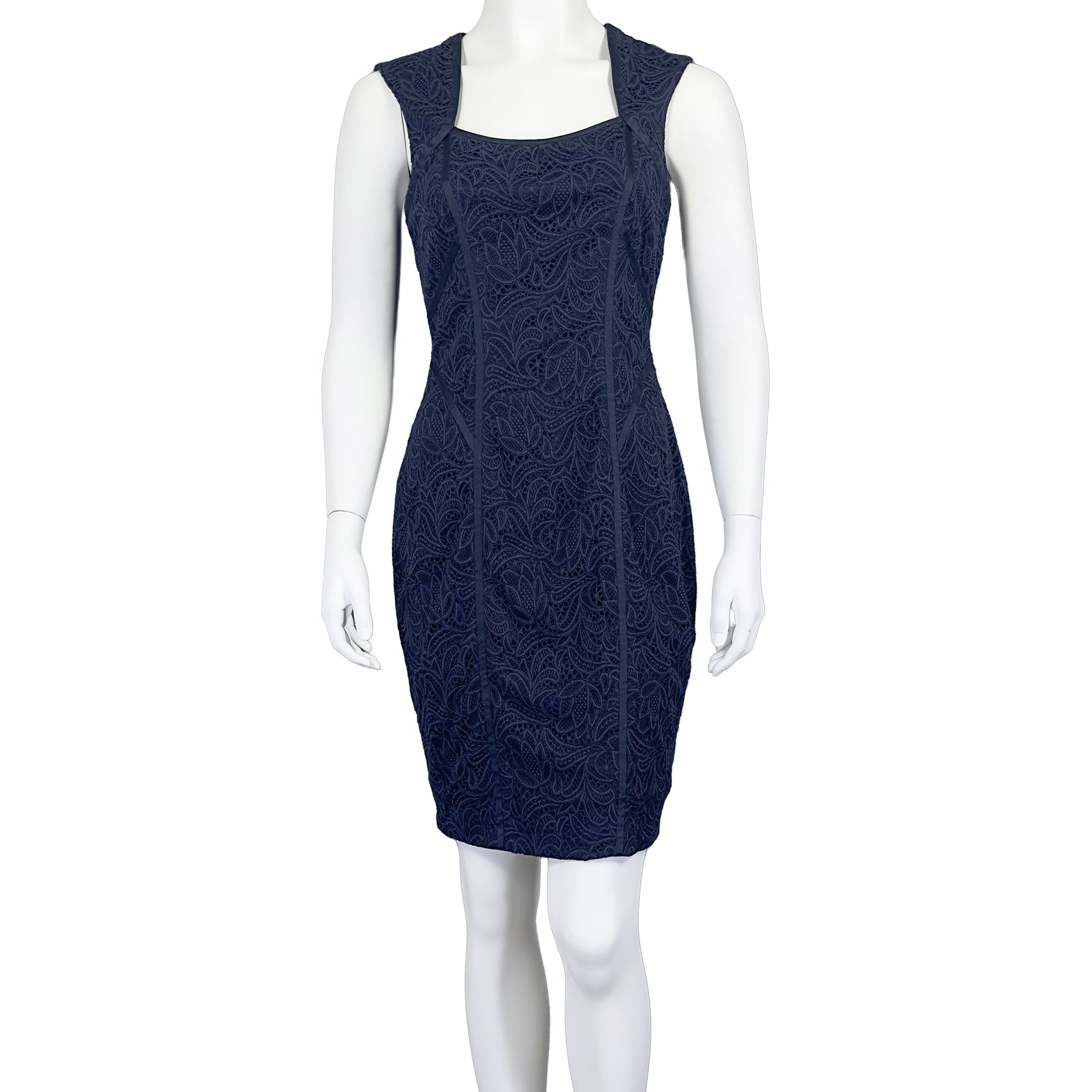 Cobalt Laced - CACHE Dress - MISHMASH