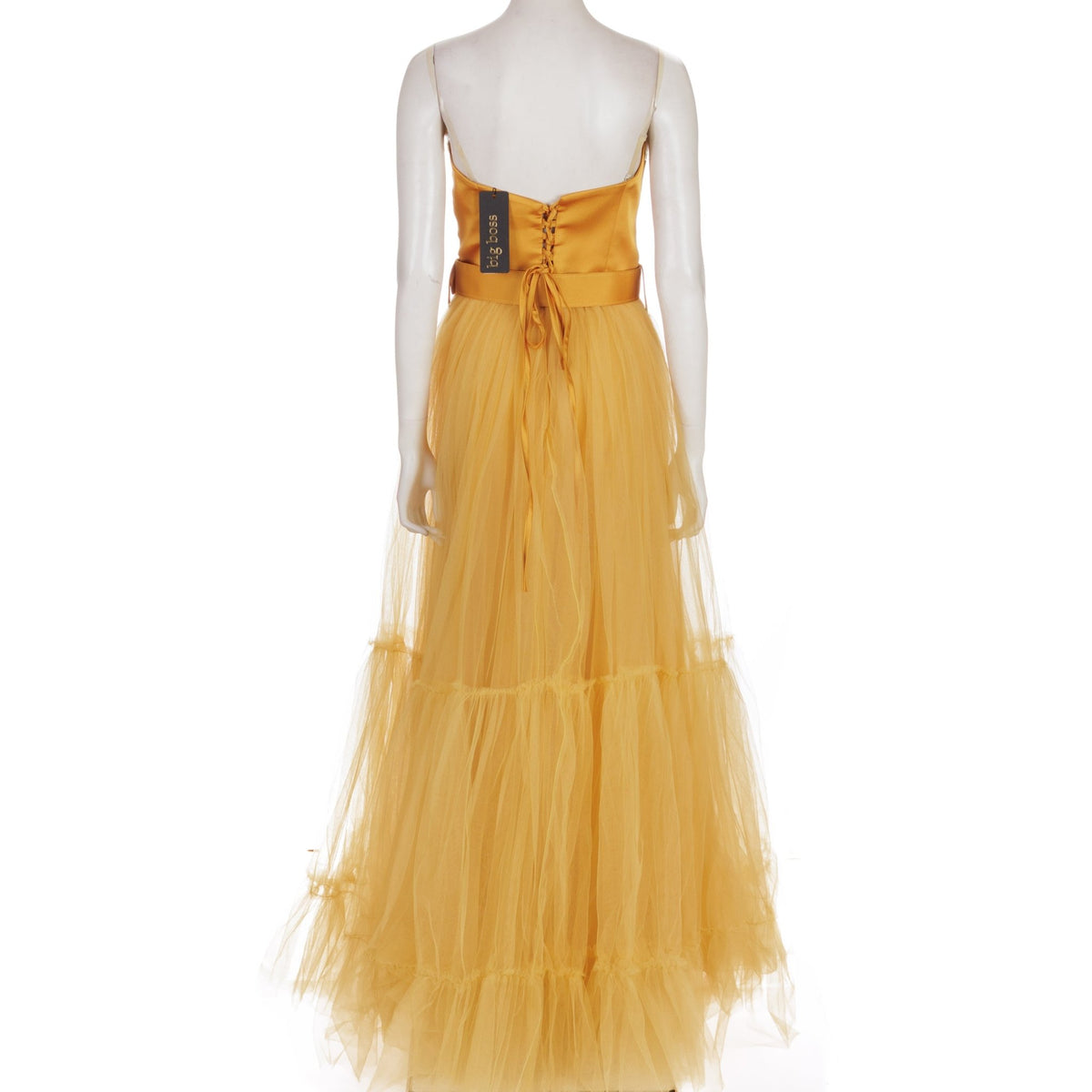 Saten Maxi Dress - SATEN - MISHMASH