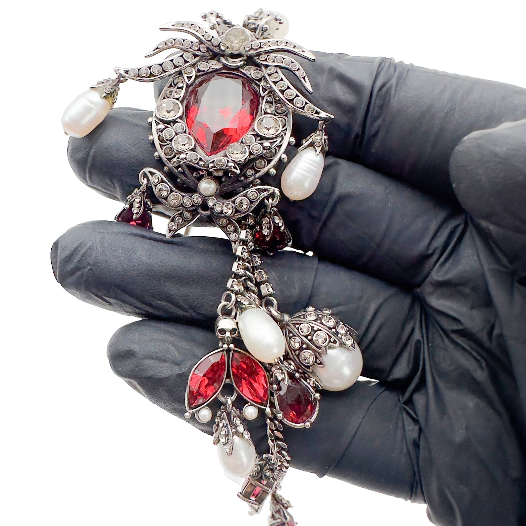 Single Hoop Cuff Earring - ALEXANDER MCQUEEN - MISHMASH