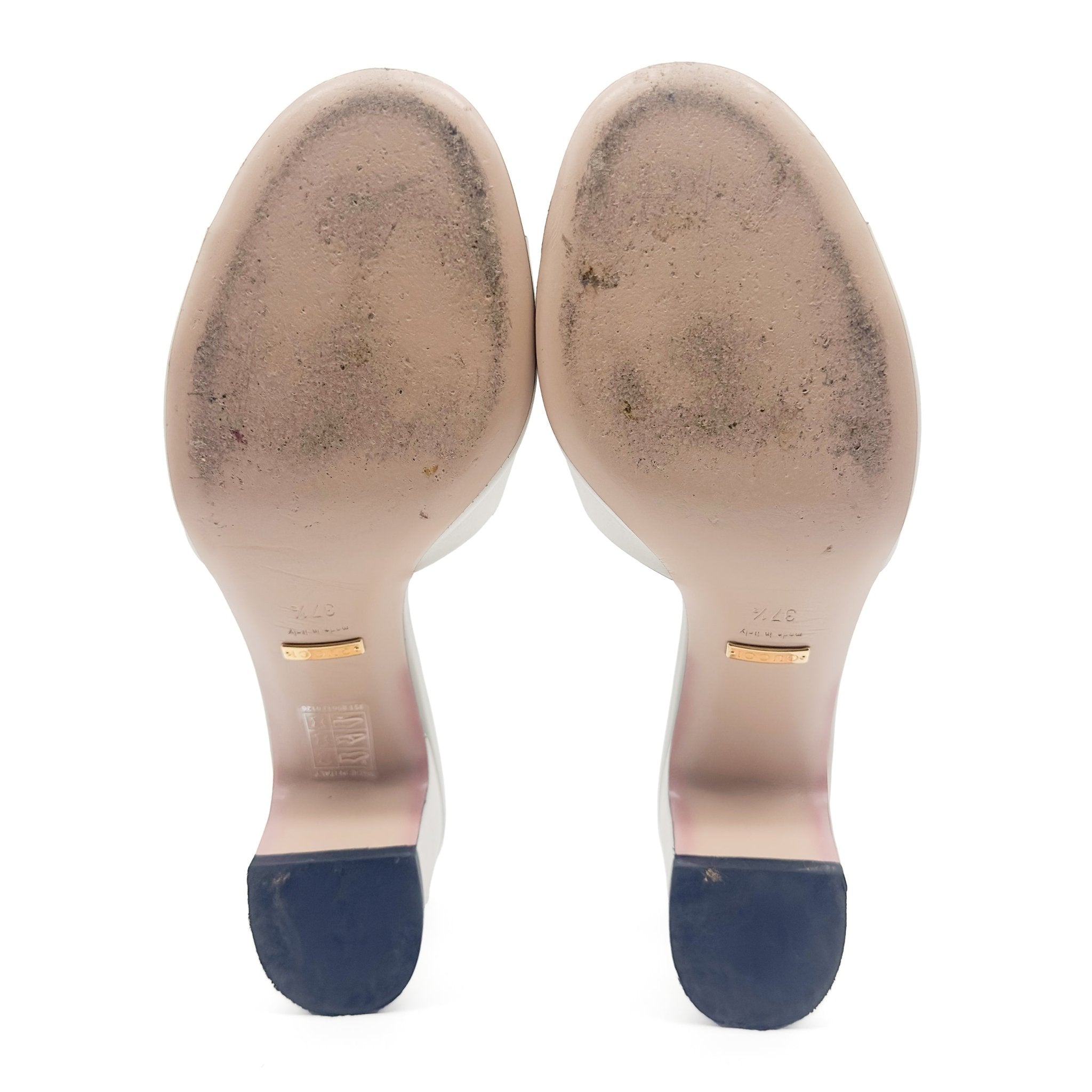 Slide Sandals With Interlocking G - Gucci - MISHMASH