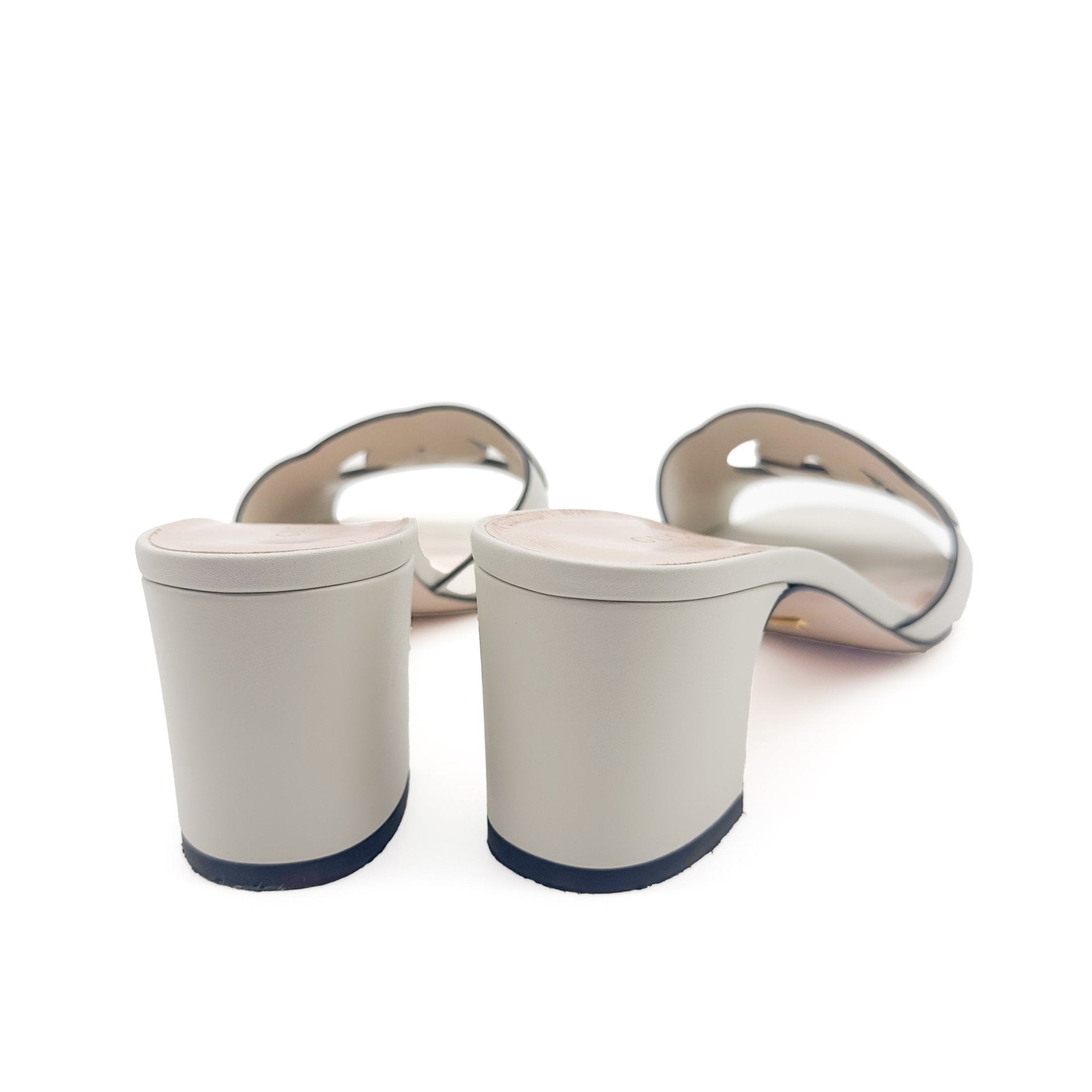 Slide Sandals With Interlocking G - Gucci - MISHMASH