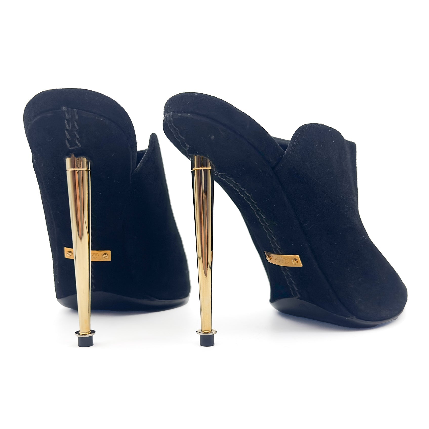 Suede Peep - Toe - TOM FORD - MISHMASH