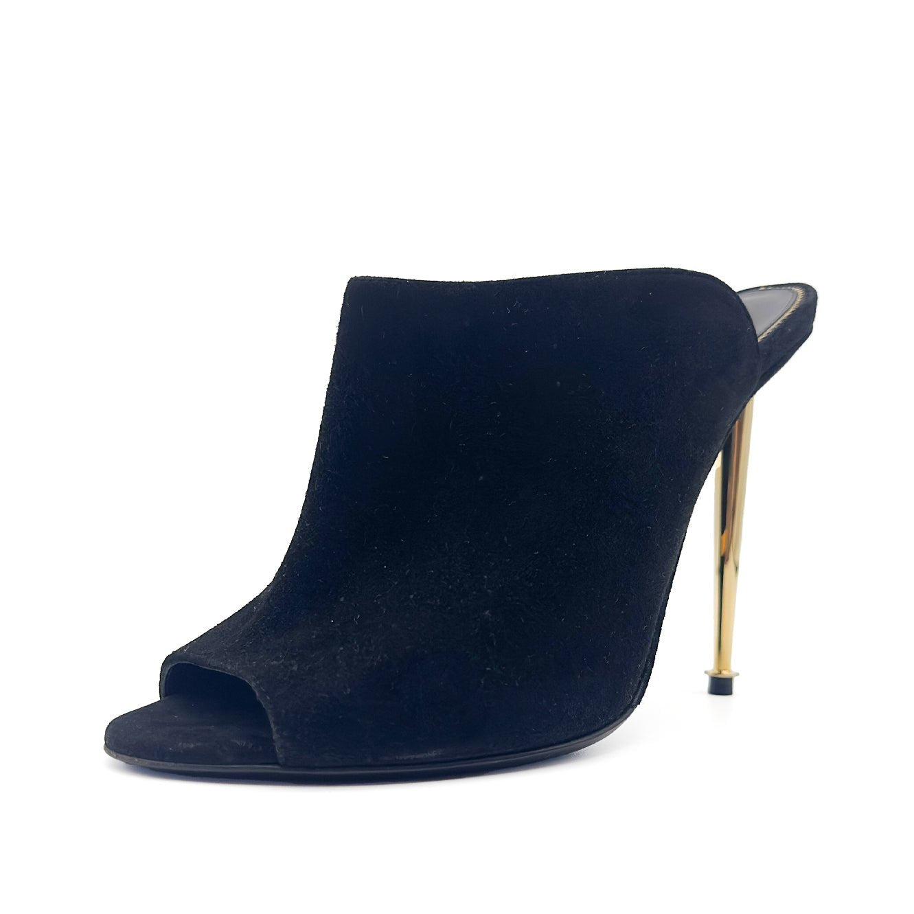 Suede Peep - Toe - TOM FORD - MISHMASH