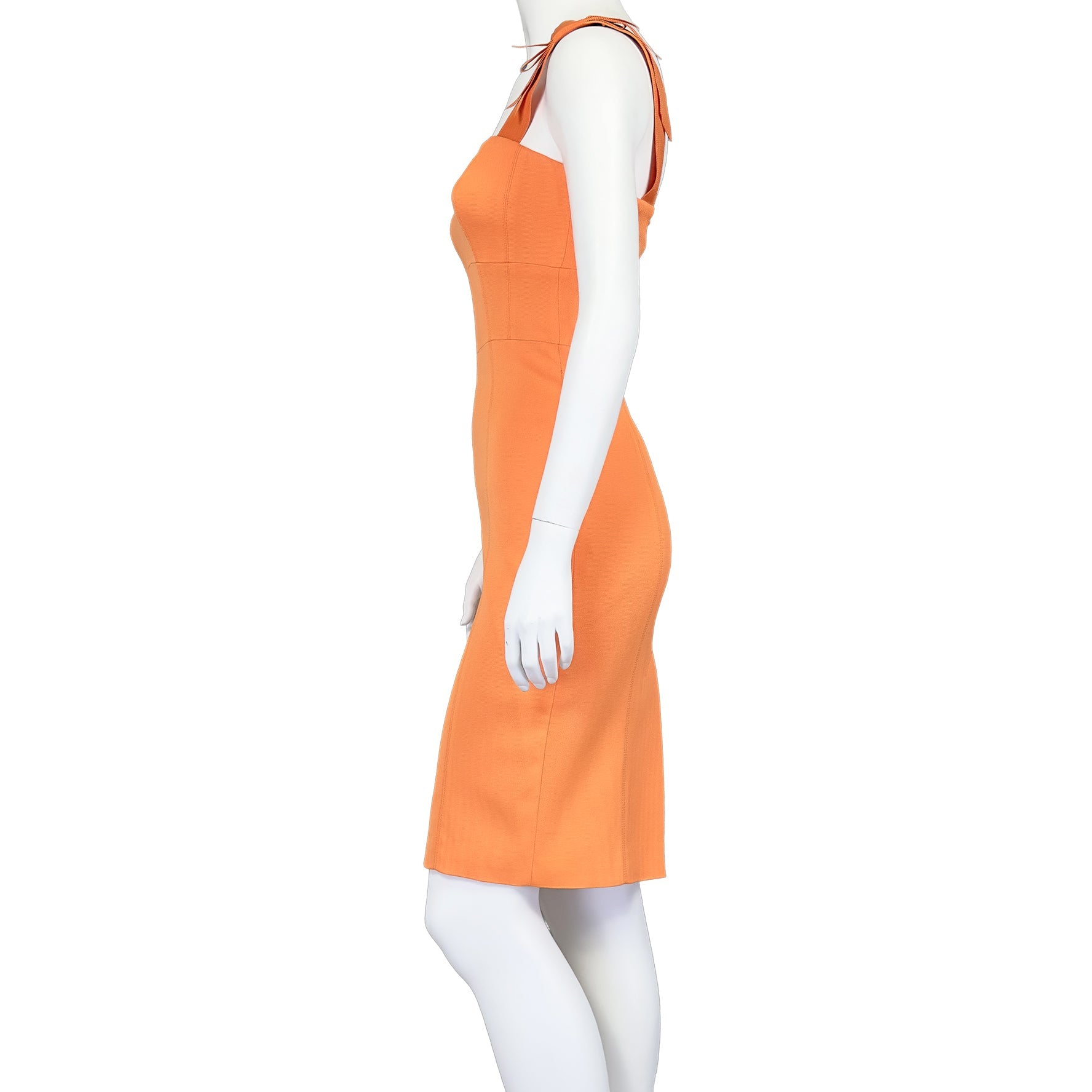 Flammable Tangerine - KAREN MILLEN Dress - MISHMASH