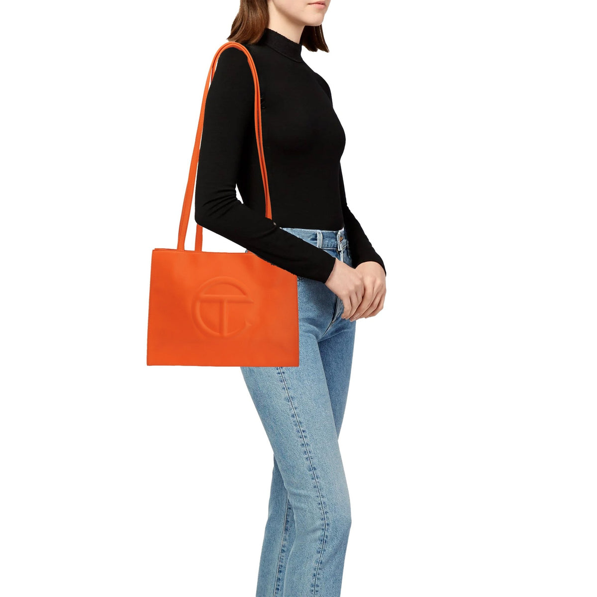 Vegan Leather Shopping Bag - TELFAR - MISHMASH