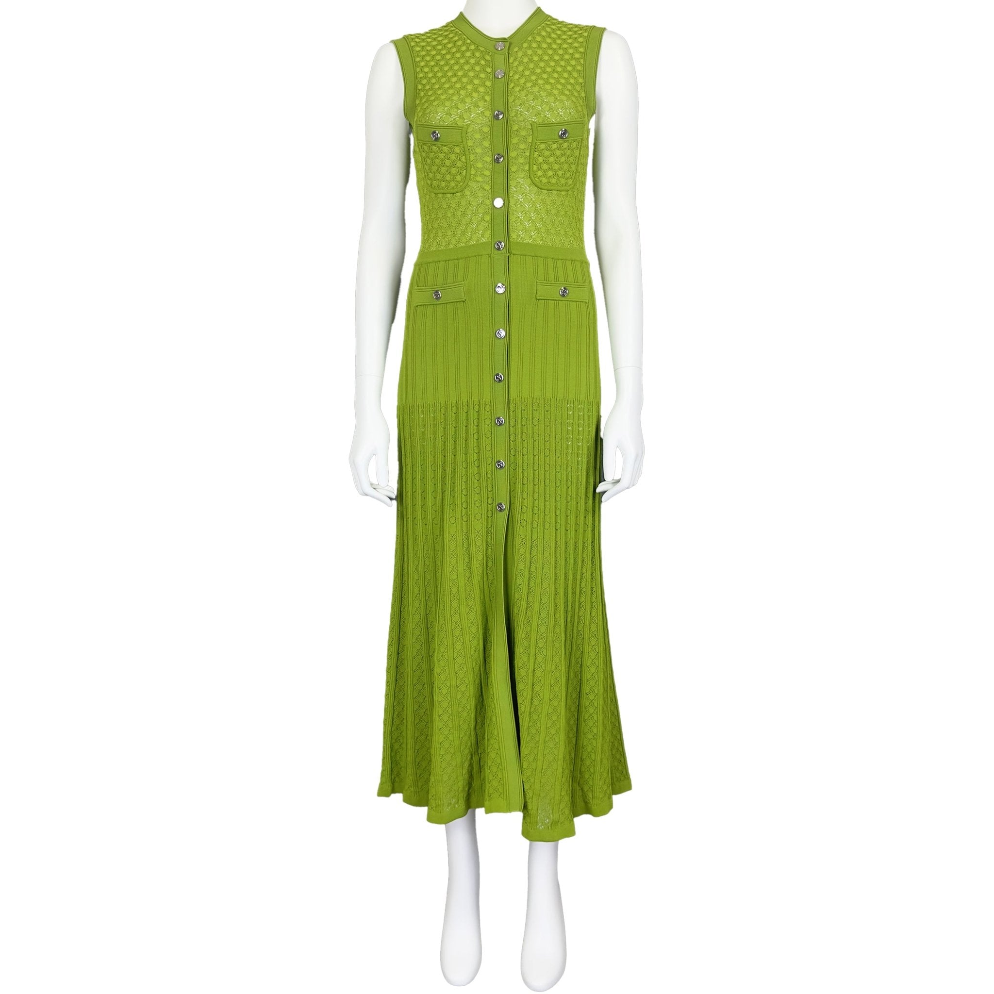 Verdant Vogue - sandro Dress - MISHMASH