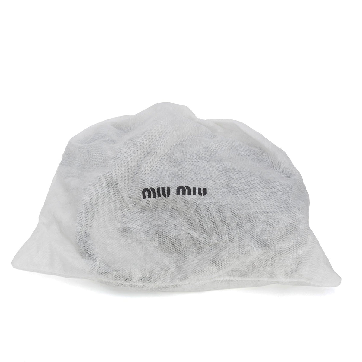 Vitello Lux Gathered Hobo - MIU MIU - MISHMASH