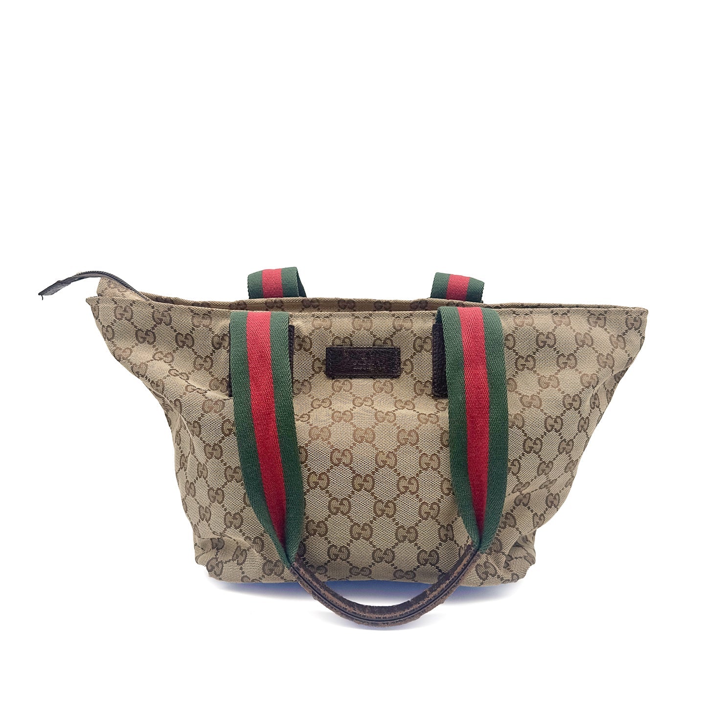 Web Sherry Line Tote Bag - Gucci - MISHMASH