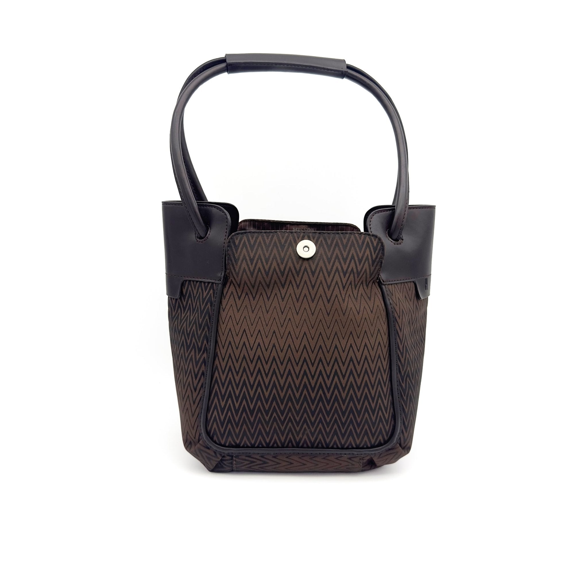 Zigzag Cloth Handbag - MISSONI - MISHMASH