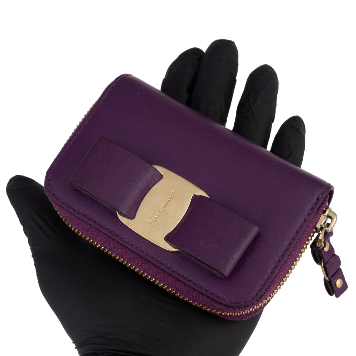 Zip-Around Card Case - SALVATORE FERRAGAMO - MISHMASH