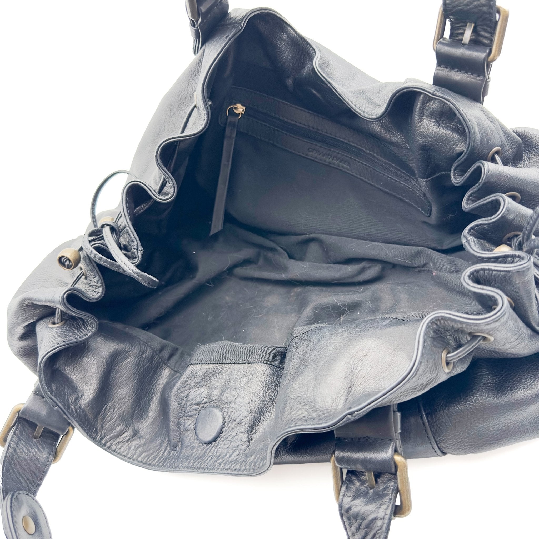 24H Leather Handbag - GERARD DAREL - MISHMASH