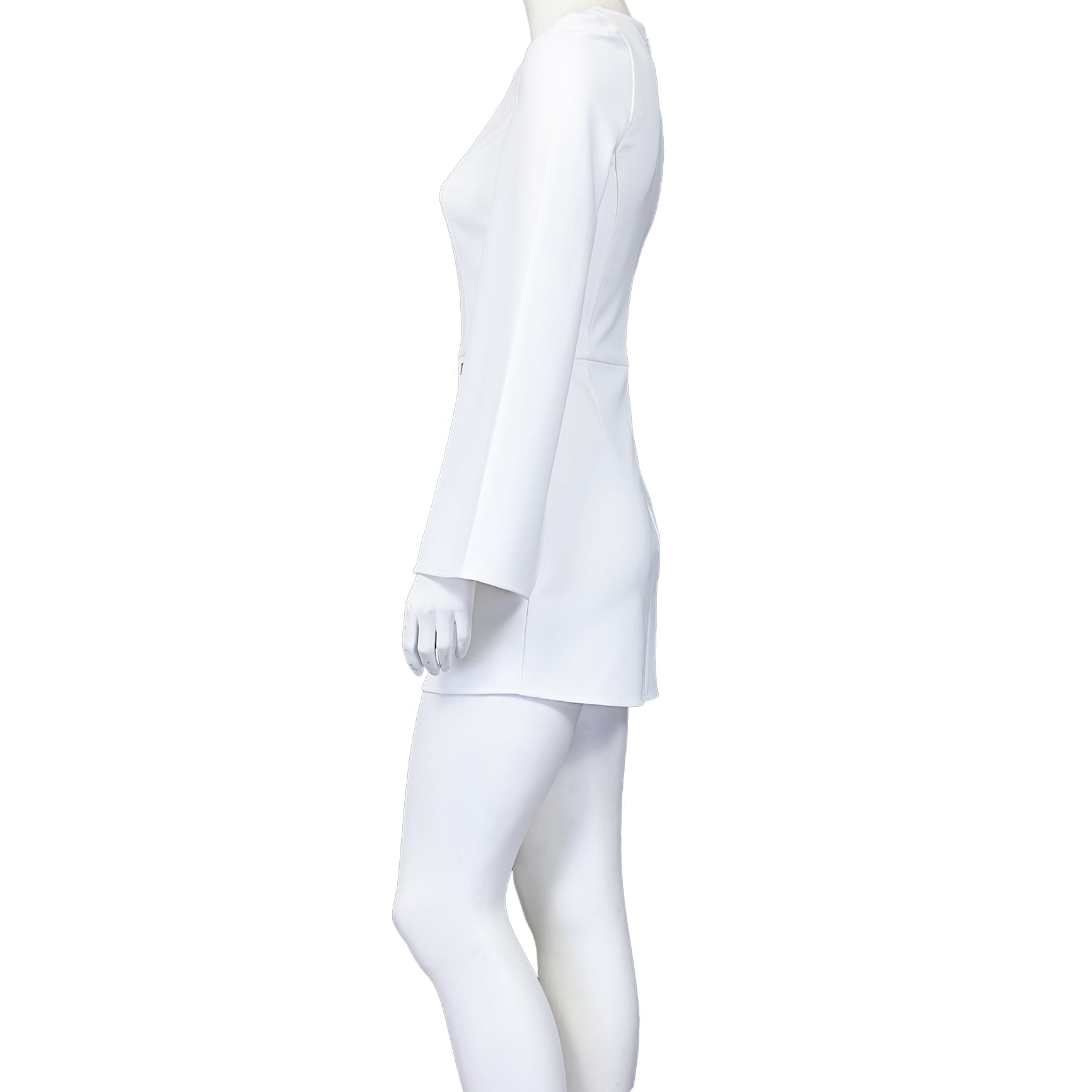 【ELISABETTA FRANCHI】ドレス シルク ラインストーン ホワイト Elisabetta Franchi White Dress – Embellished Beauty | MISHMASH