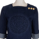Balmain 3/4 Sleeve Top - BALMAIN - MISHMASH